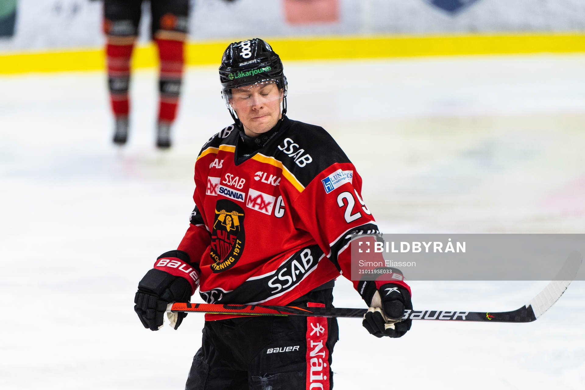 Luleås Erik Gustafsson deppar
