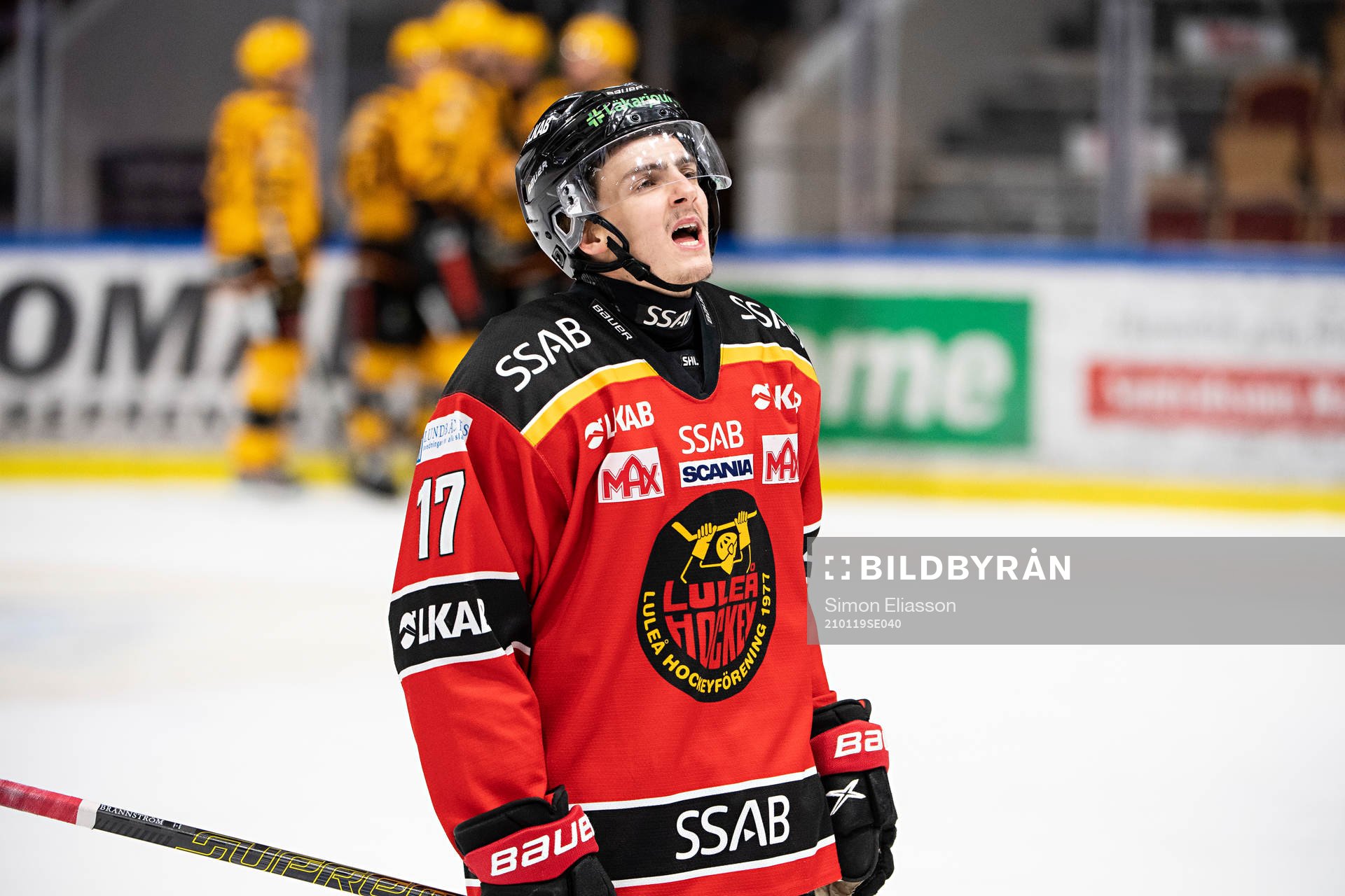 Luleås Isac Brännström deppar