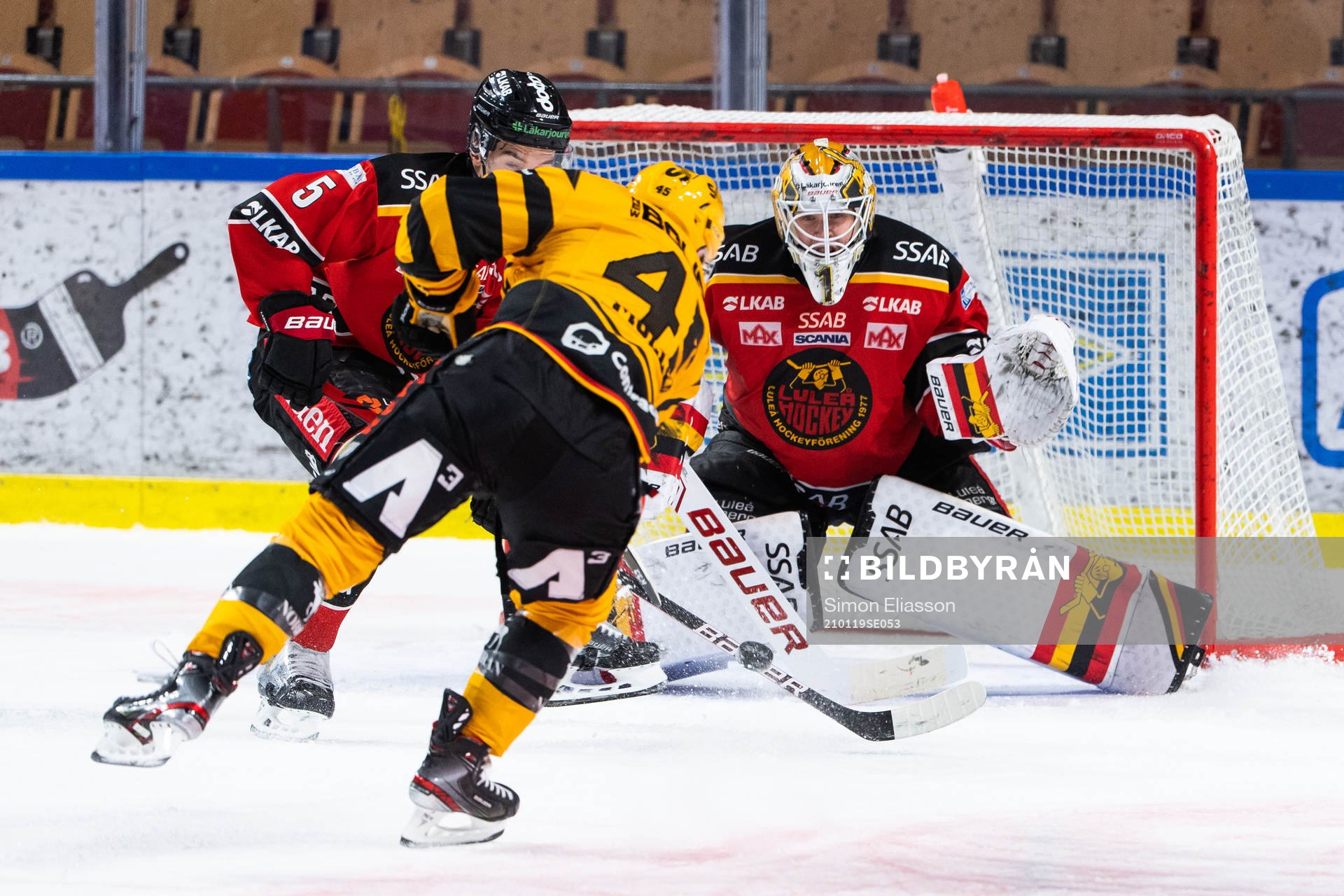 Luleås målvakt Jesper Wallstedt