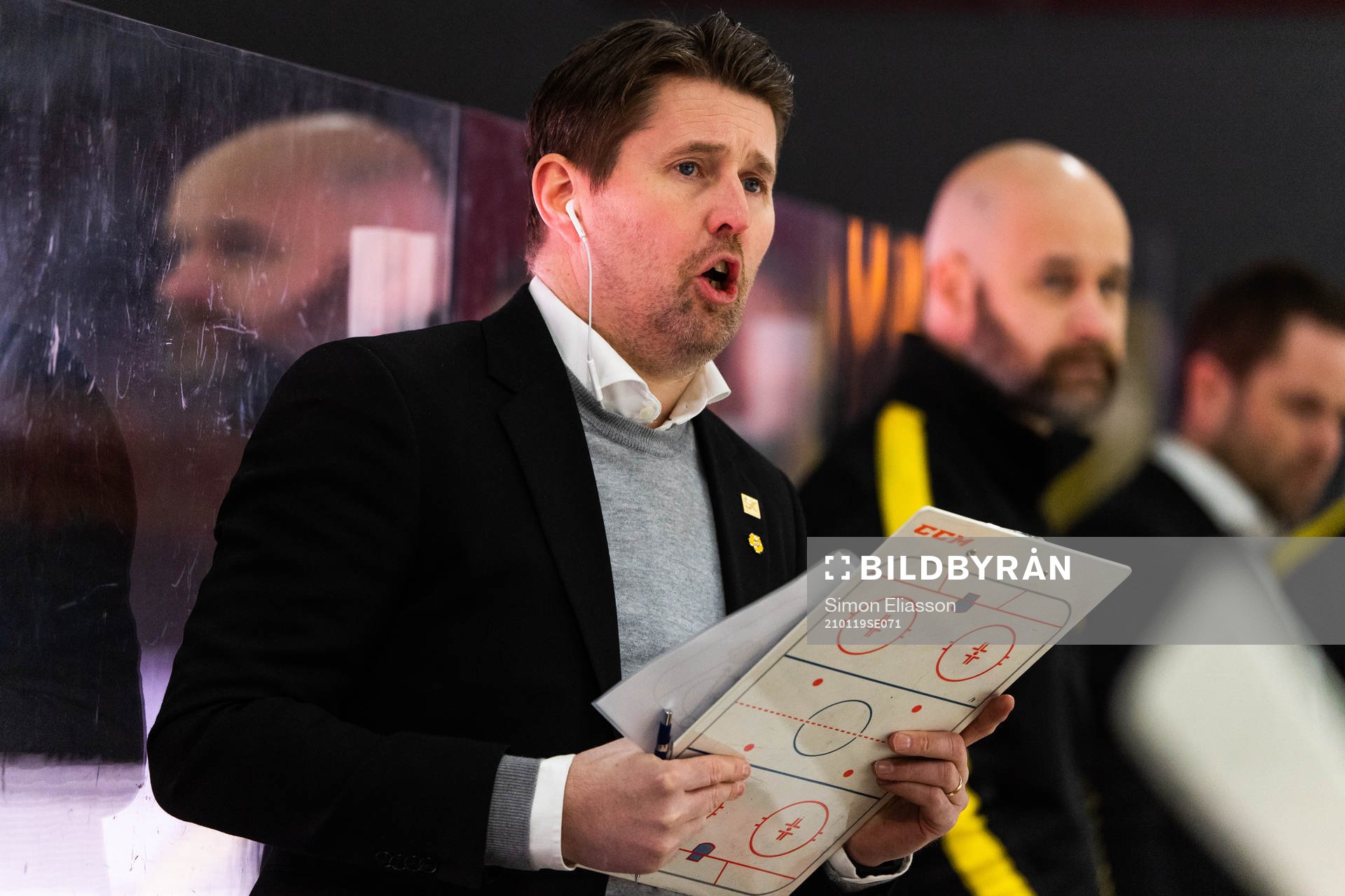 Skellefteås tränare Stefan Klockare