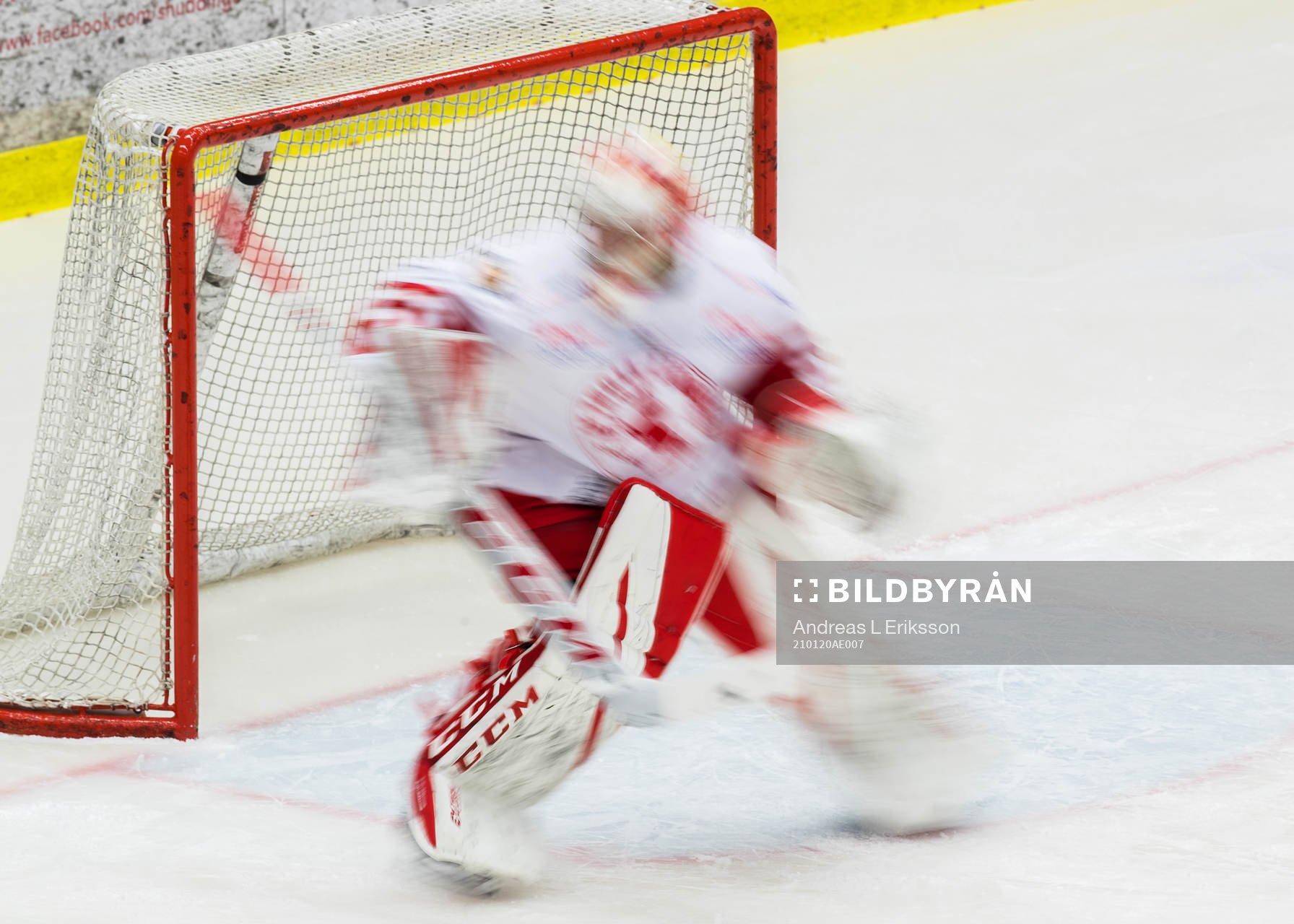 Trojas målvakt Anton Hjalmarsson