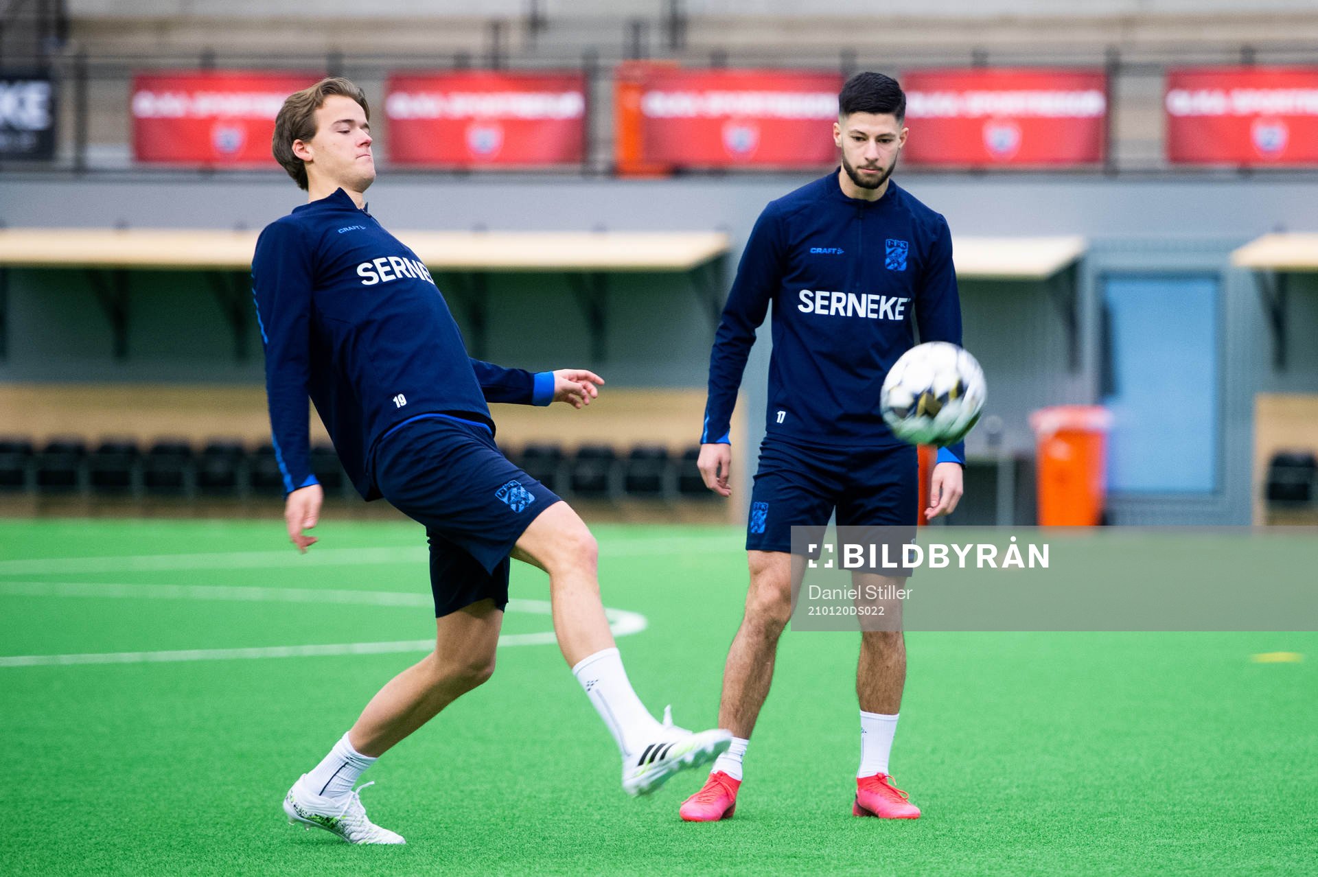 August Erlingmark och Kevin Yakob
