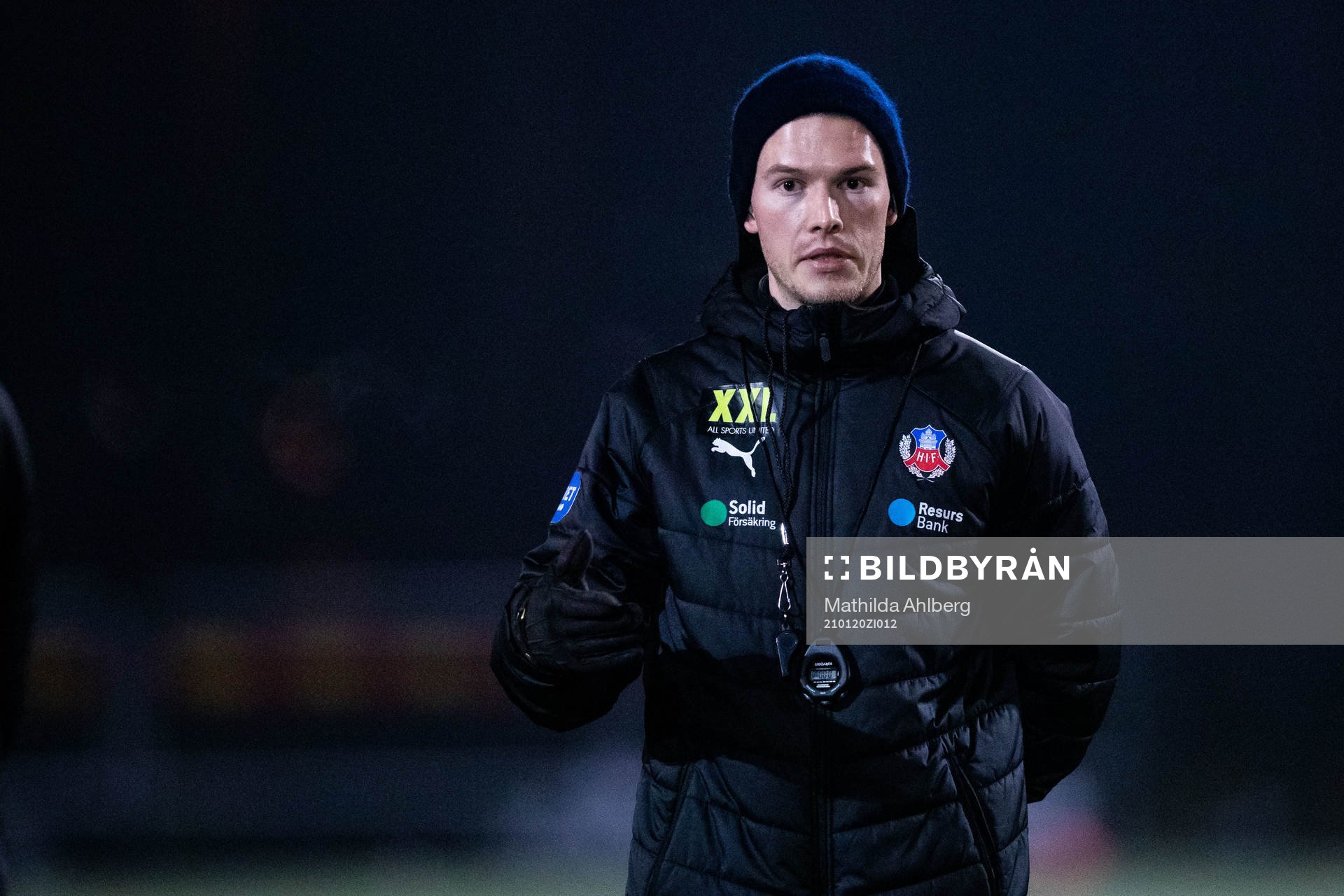 Helsingborgs tränare Kristoffer Schönbeck