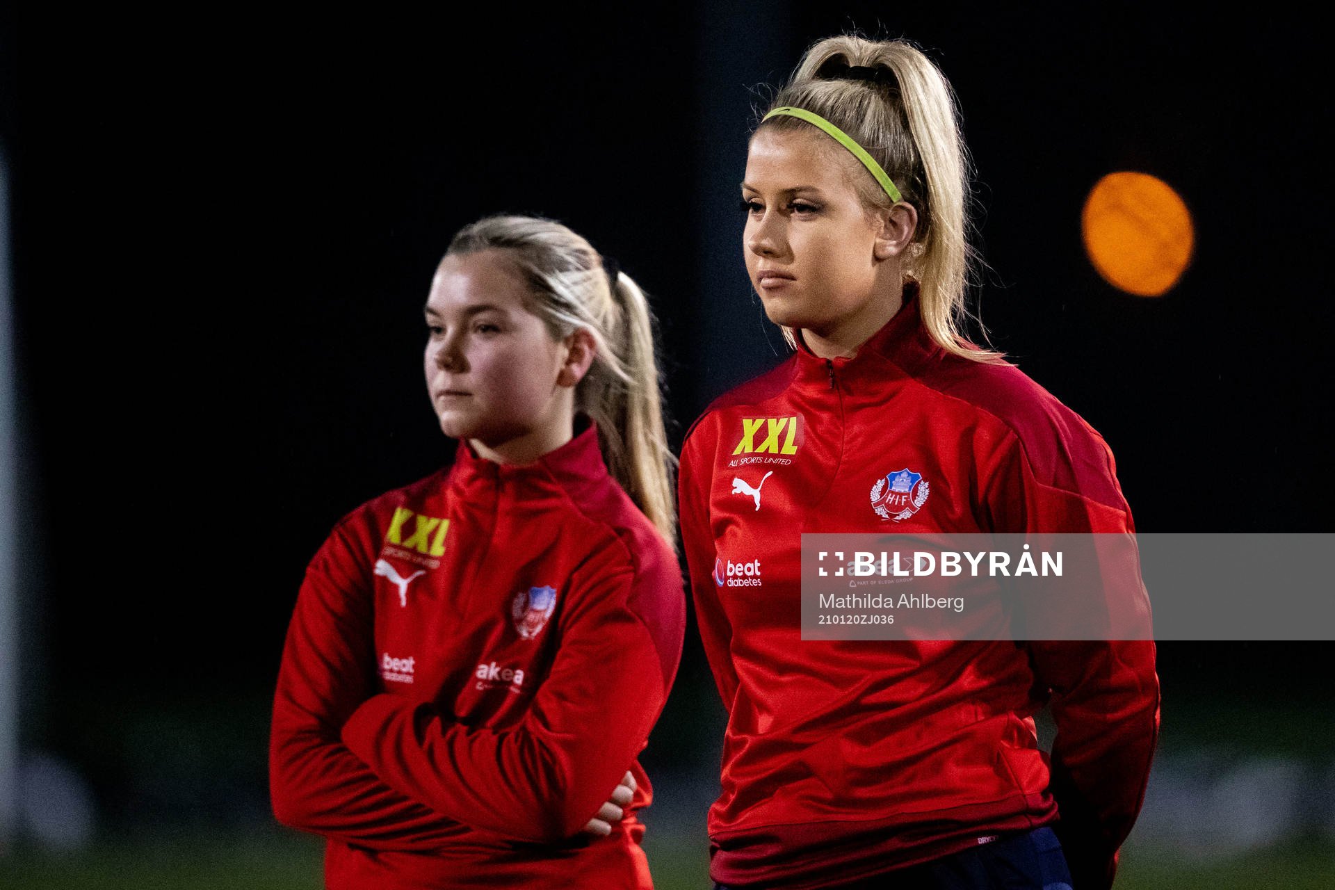 Helsingborgs Nathalie Ekholm och Matilda Relke
