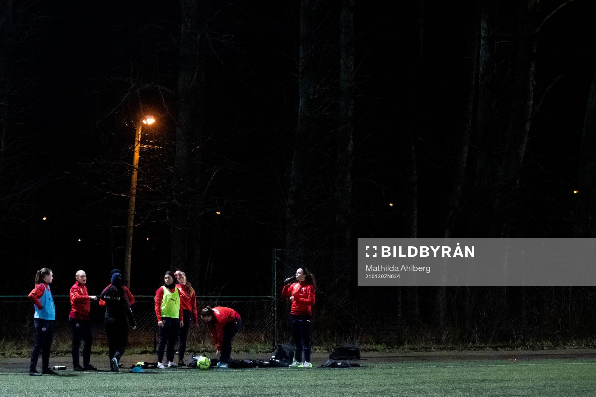 Helsingborgs spelare i grupp om 8 personer