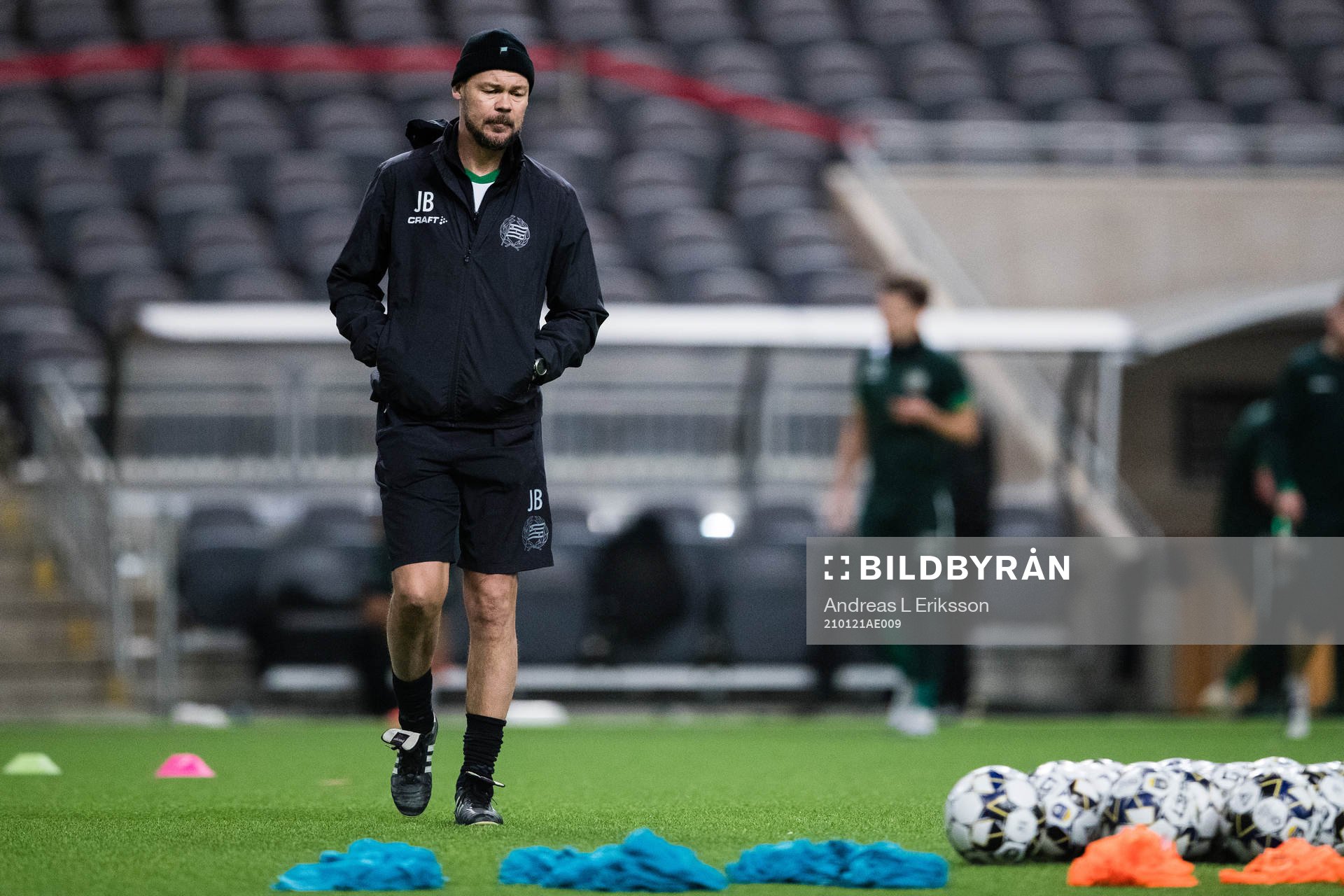 Hammarbys assisterande tränare Joachim Björklund