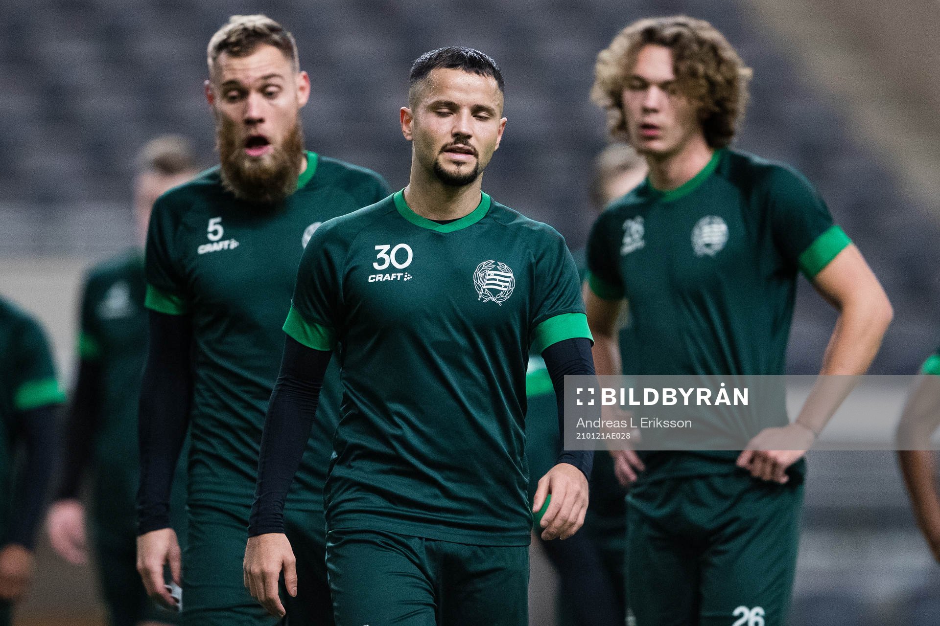 David Fällman, Mohanad Jeahze och Kalle Björklund