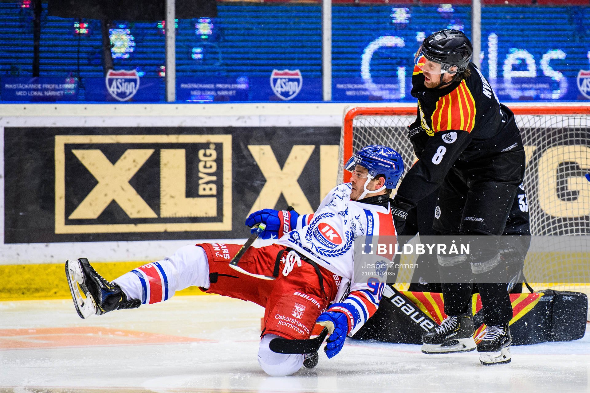 Oskarshamns Lance Bouma och Brynäs John Nyberg