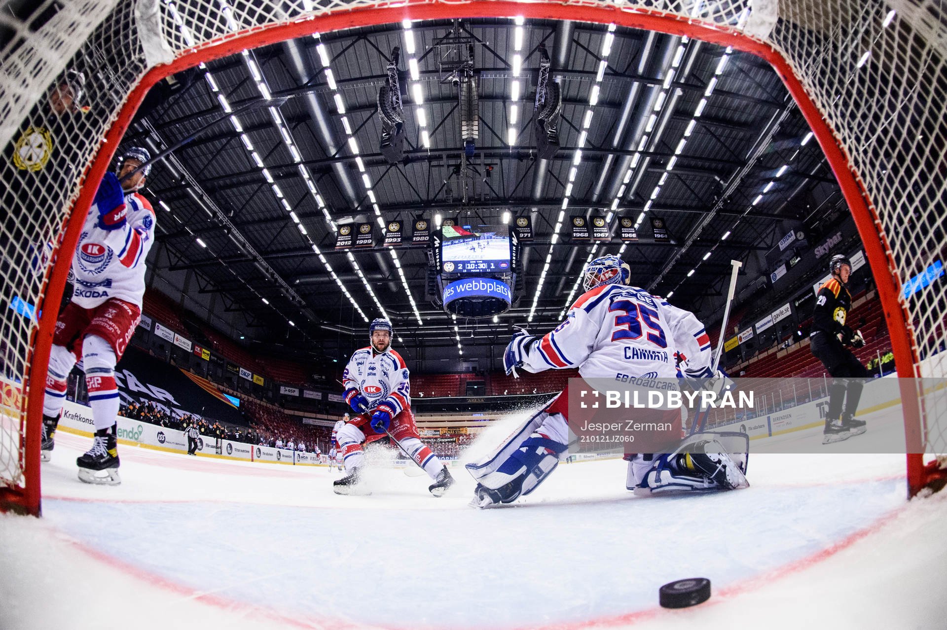 Oskarshamns målvakt Joe Cannata släpper in 3-1