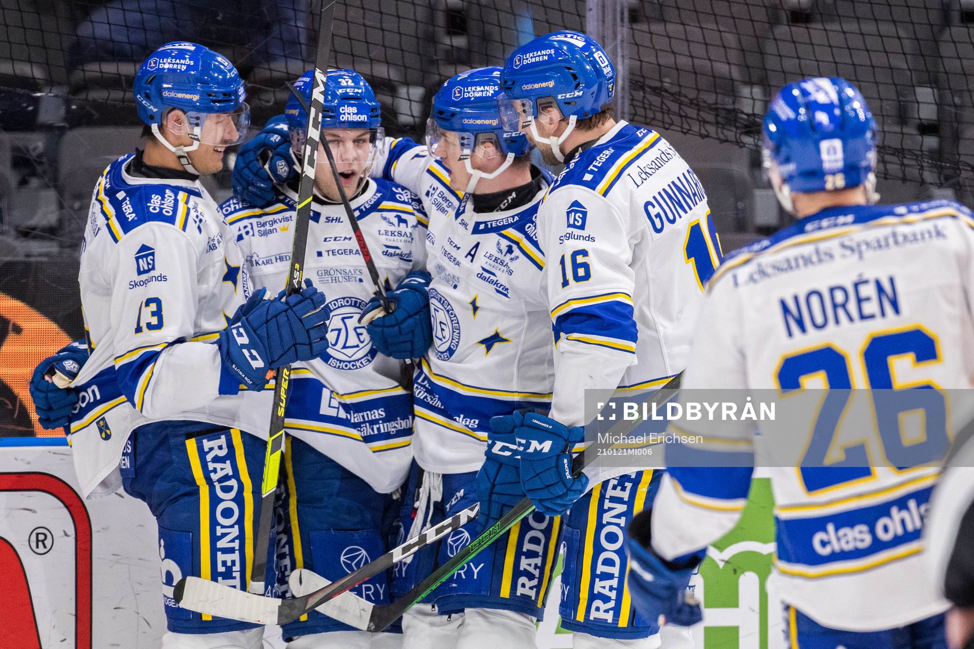 Leksands Jesper Kandergård jublar
