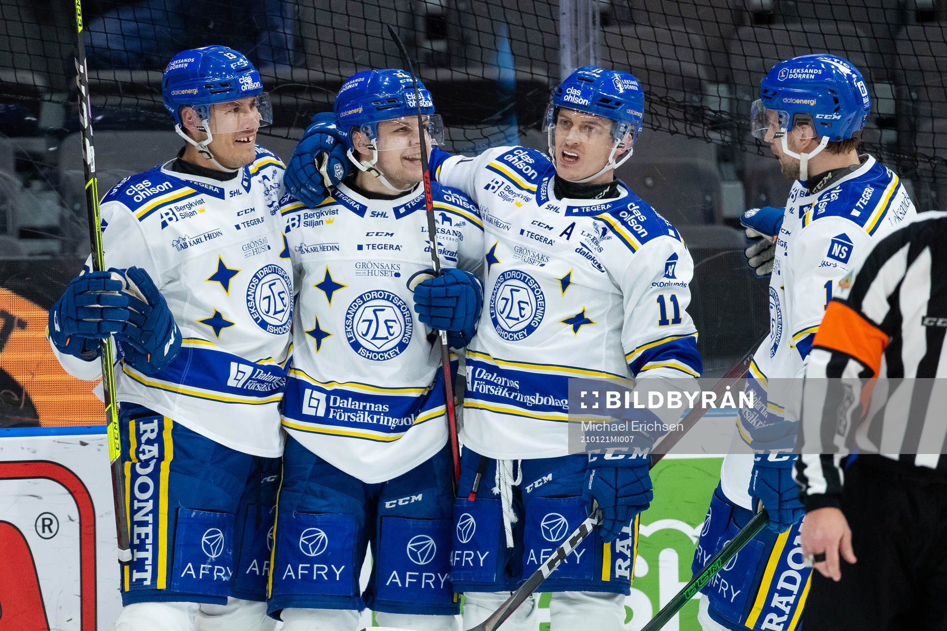 Leksands Jesper Kandergård jublar