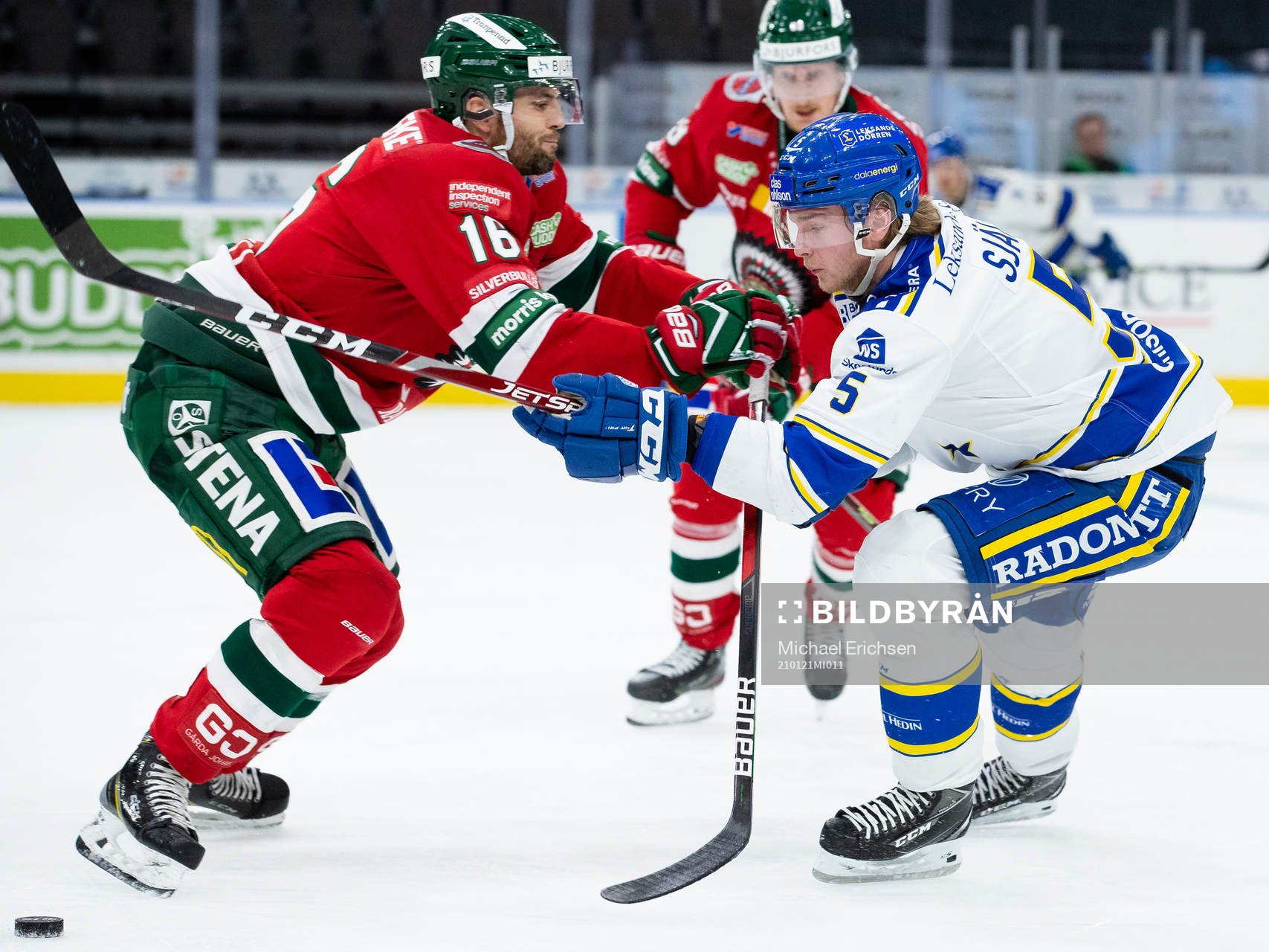 Frölundas Stefan Elliott och Leksands Calle Själin