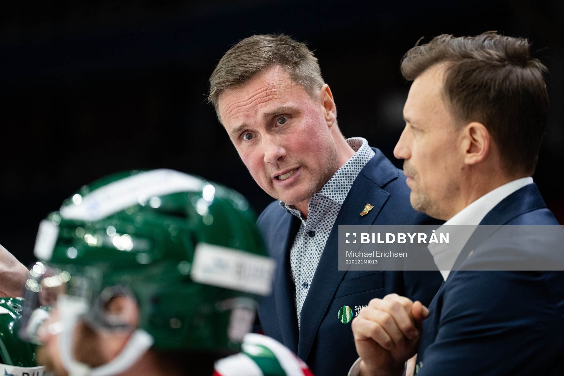 Frölundas tränare Roger Rönnberg