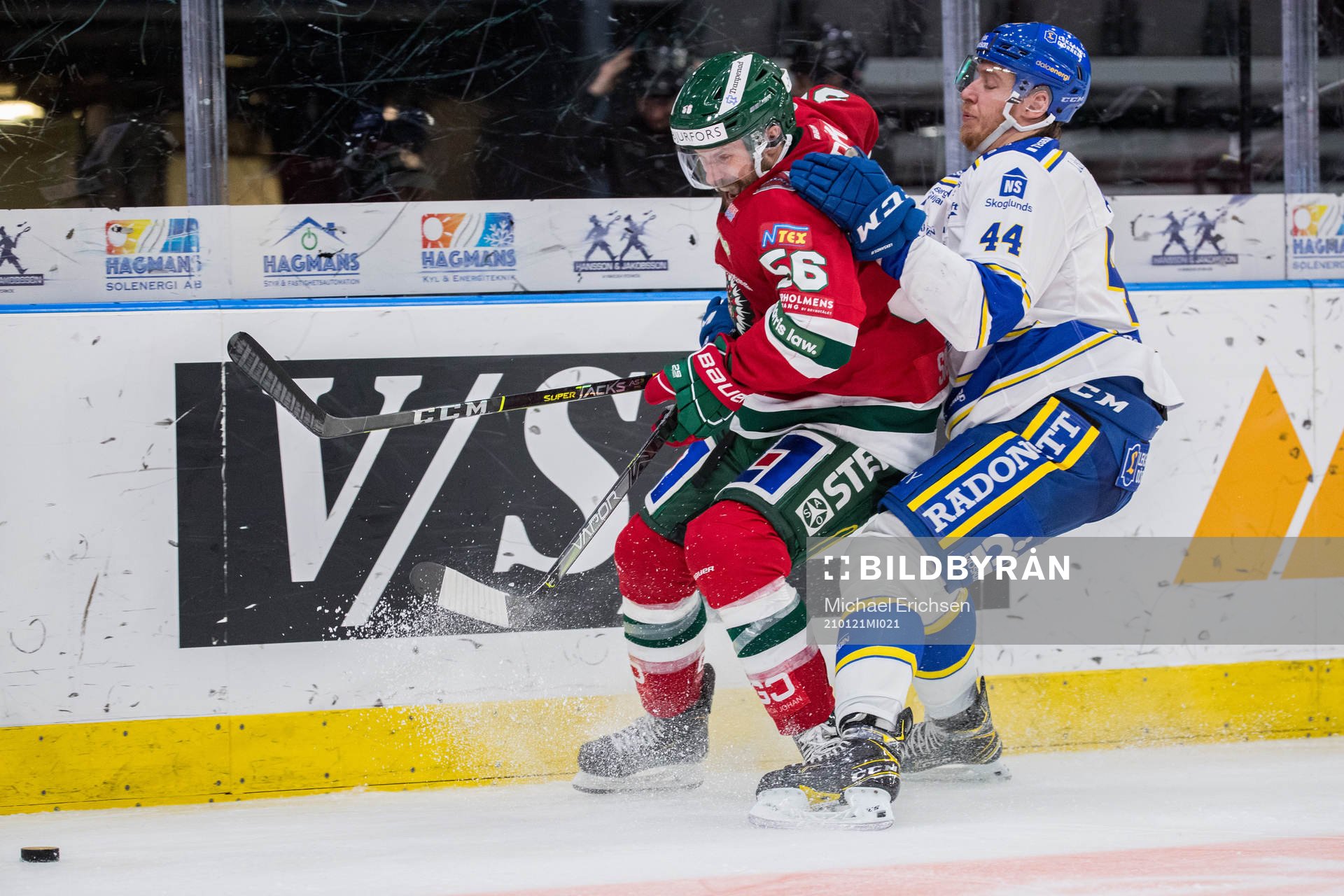 Frölundas Jonathan Sigalet och Leksands Carter Ashton