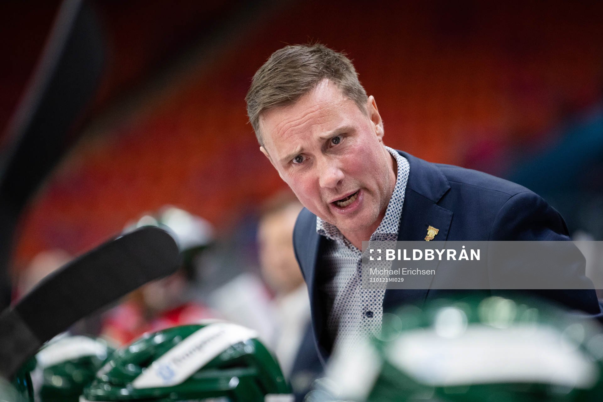 Frölundas tränare Roger Rönnberg