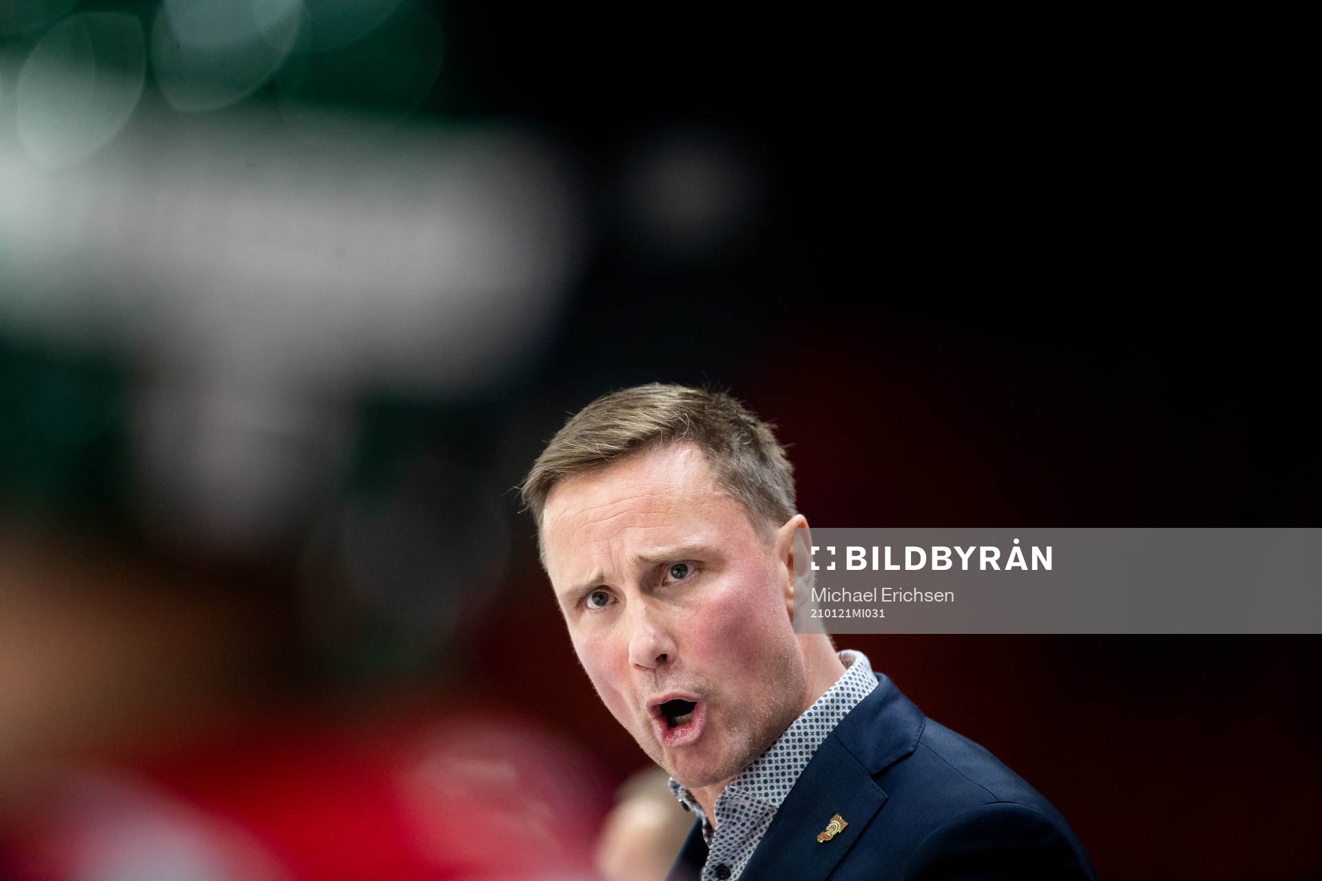 Frölundas tränare Roger Rönnberg