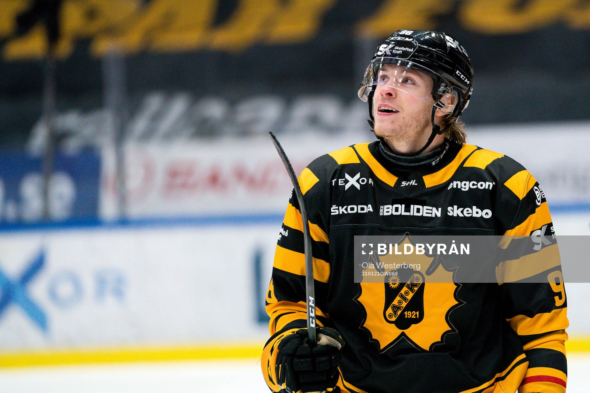 Skellefteås Rickard Hugg  jublar