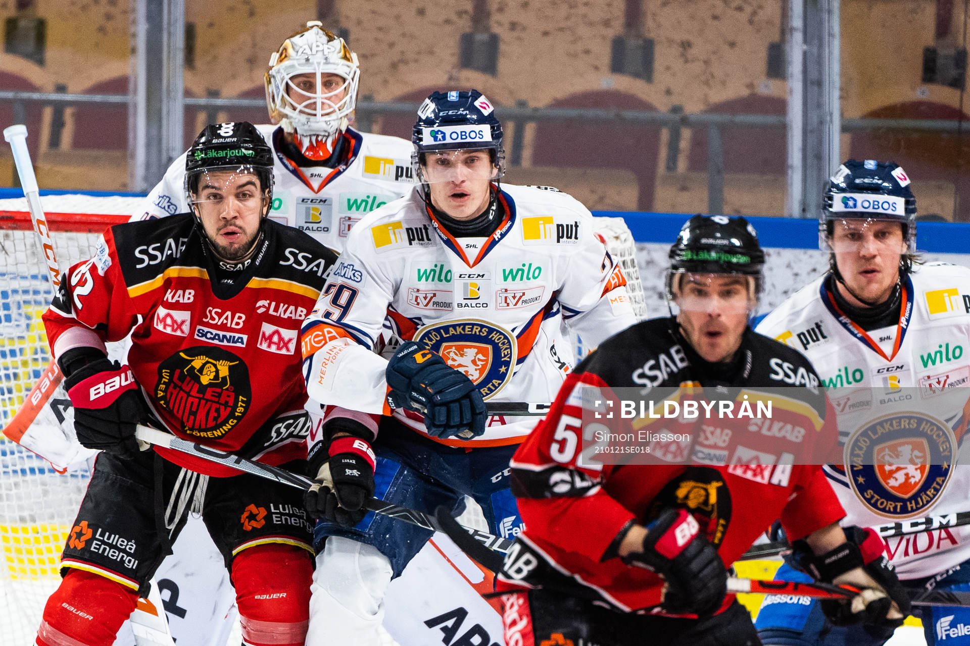 Luleås Chris Desousa och Växjös Pontus Holmberg