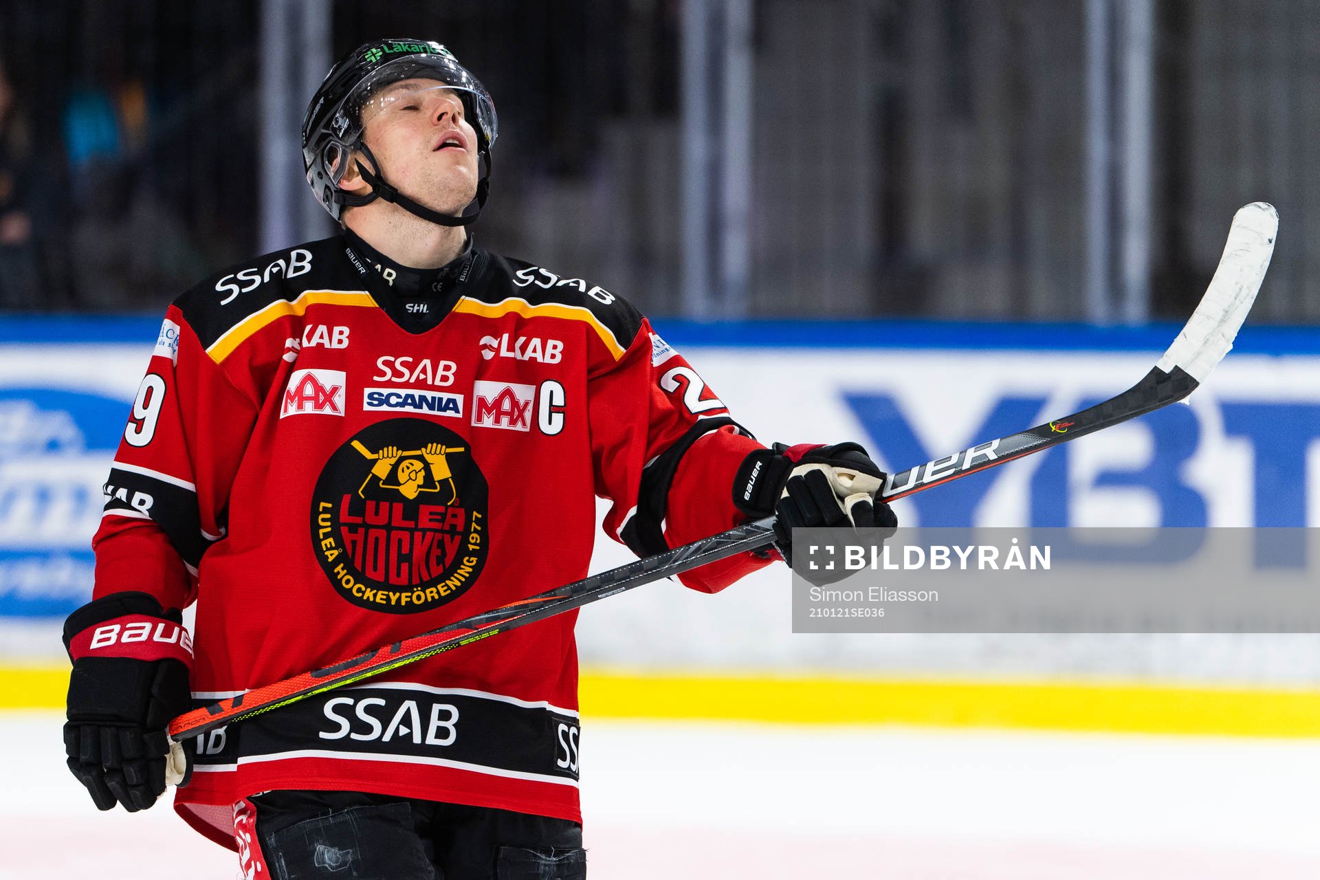 Luleås Erik Gustafsson deppar
