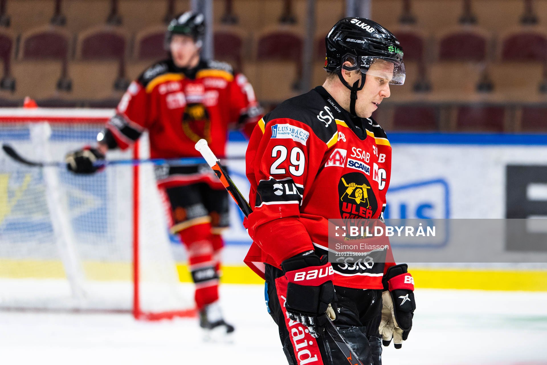Luleås Erik Gustafsson deppar
