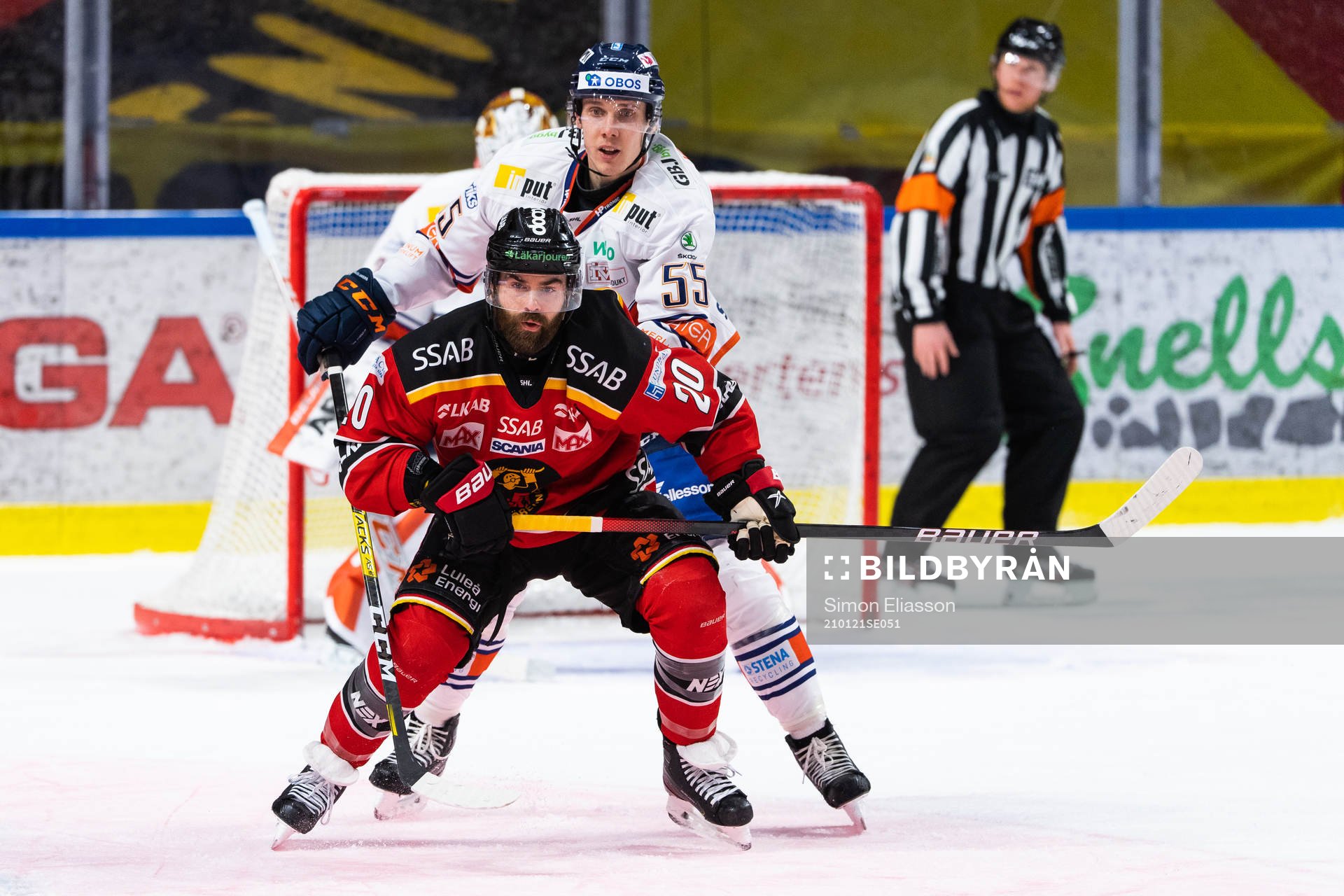 Växjös Miika Koivisto och Luleås Jack Connolly