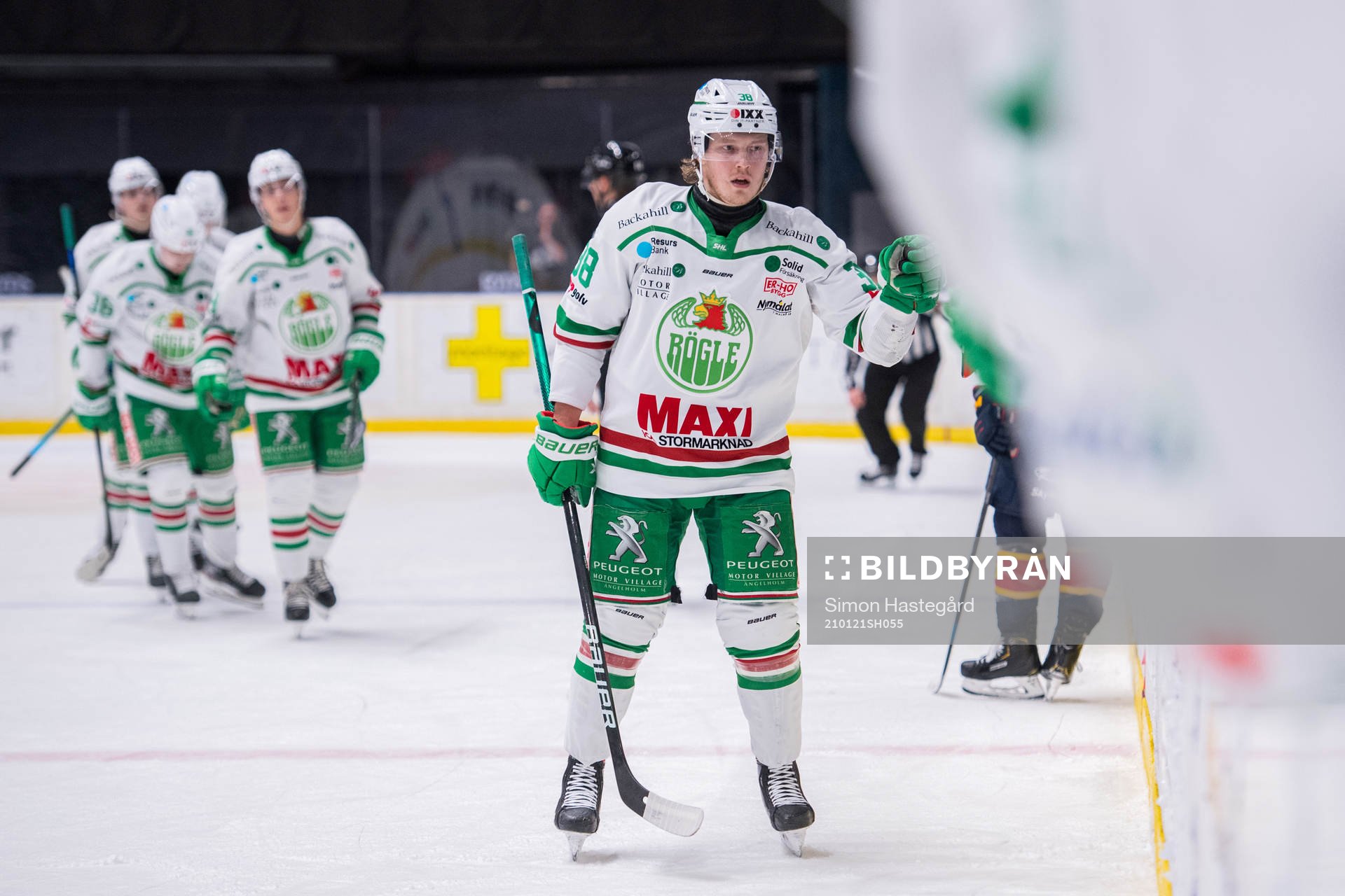 Rögles Erik Andersson jublar