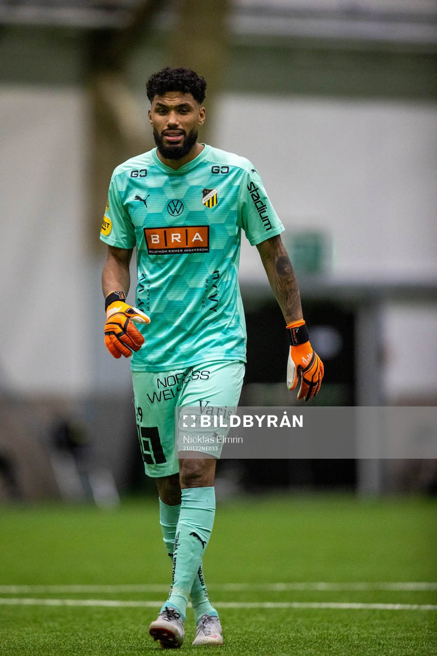 Häckens målvakt Jonathan Ursin Rasheed