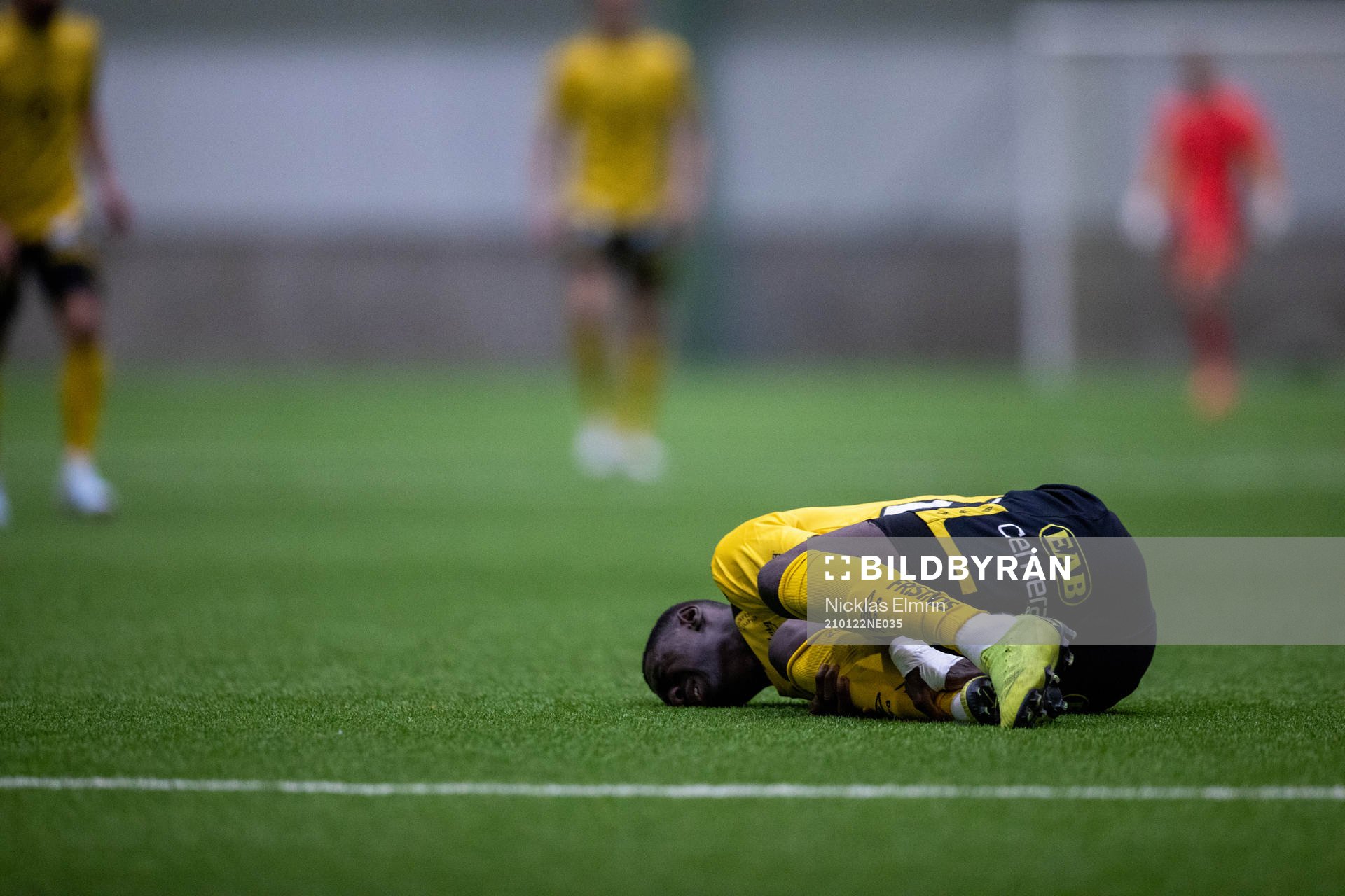 Elfsborgs Marokhy Ndione fick en smäll