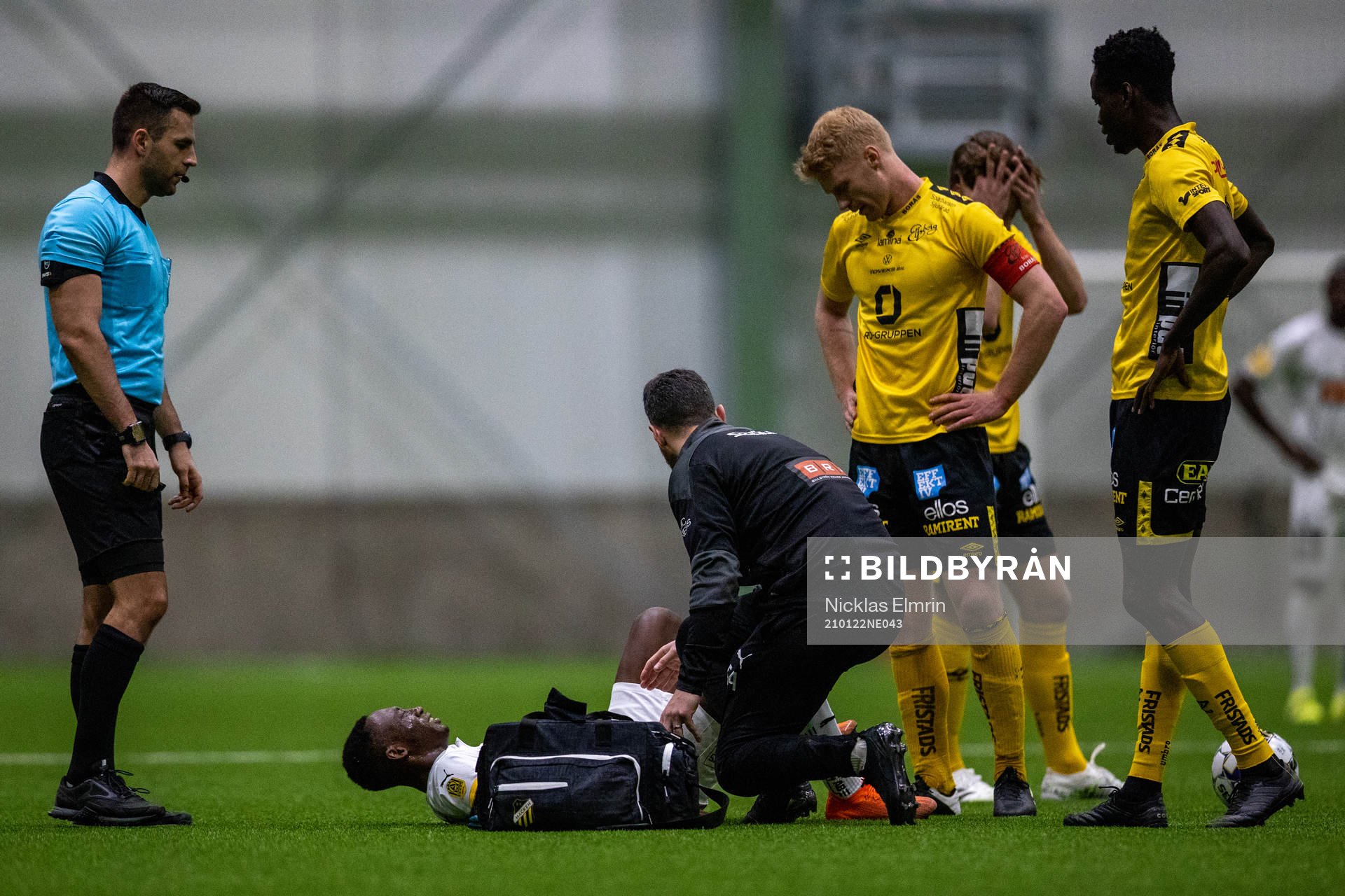 Häckens Bénie Traore skadas