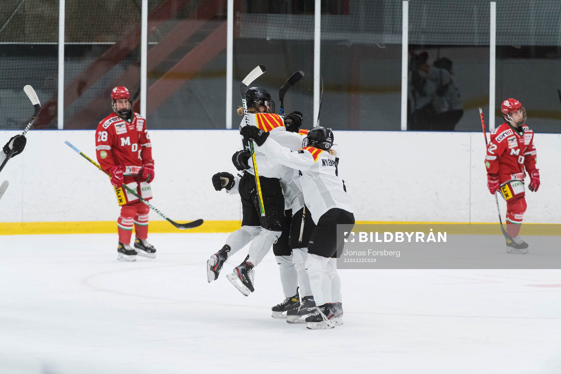 Brynäs Sara Cajanova, Denisa Krizova och Maja