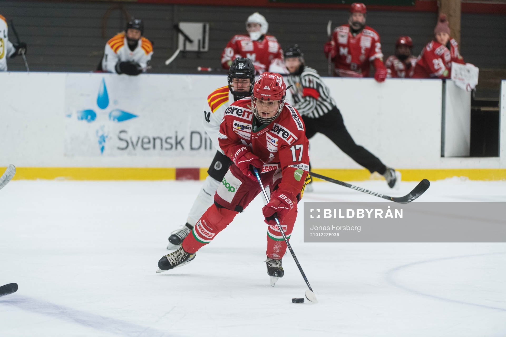 Modos Erica Rieder och Brynäs Anna Meixner