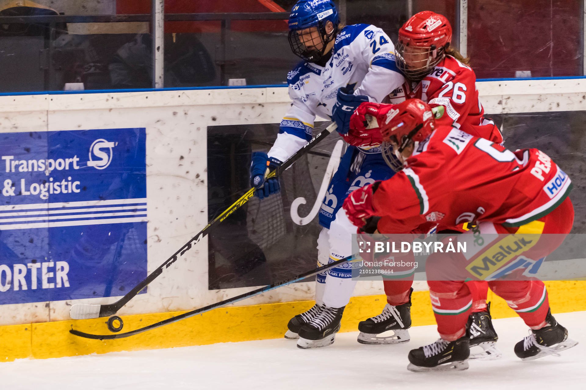 Leksands Ida Karlsson mot Modos Marion Allemoz