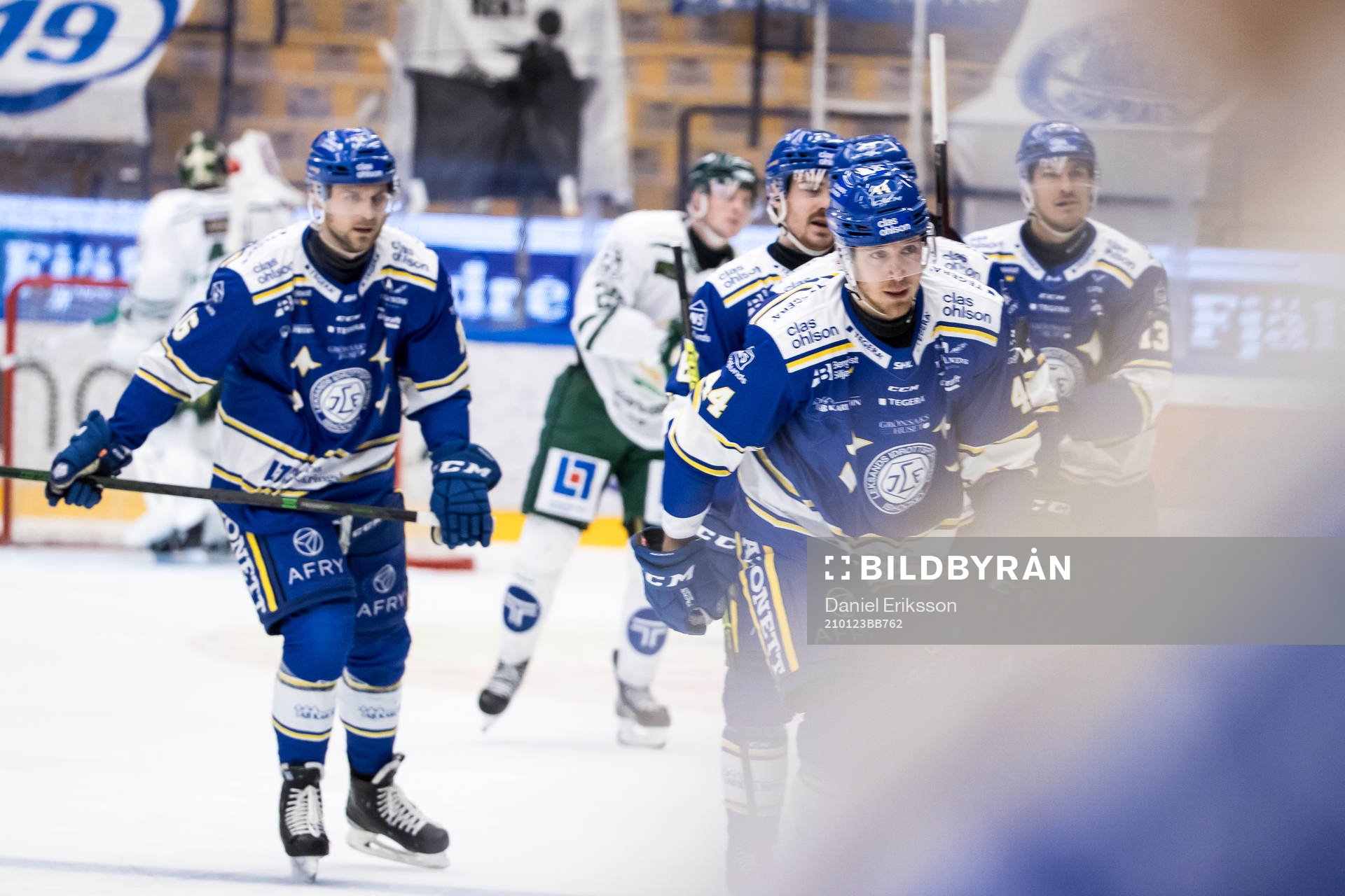 Leksands Carter Ashton jubel