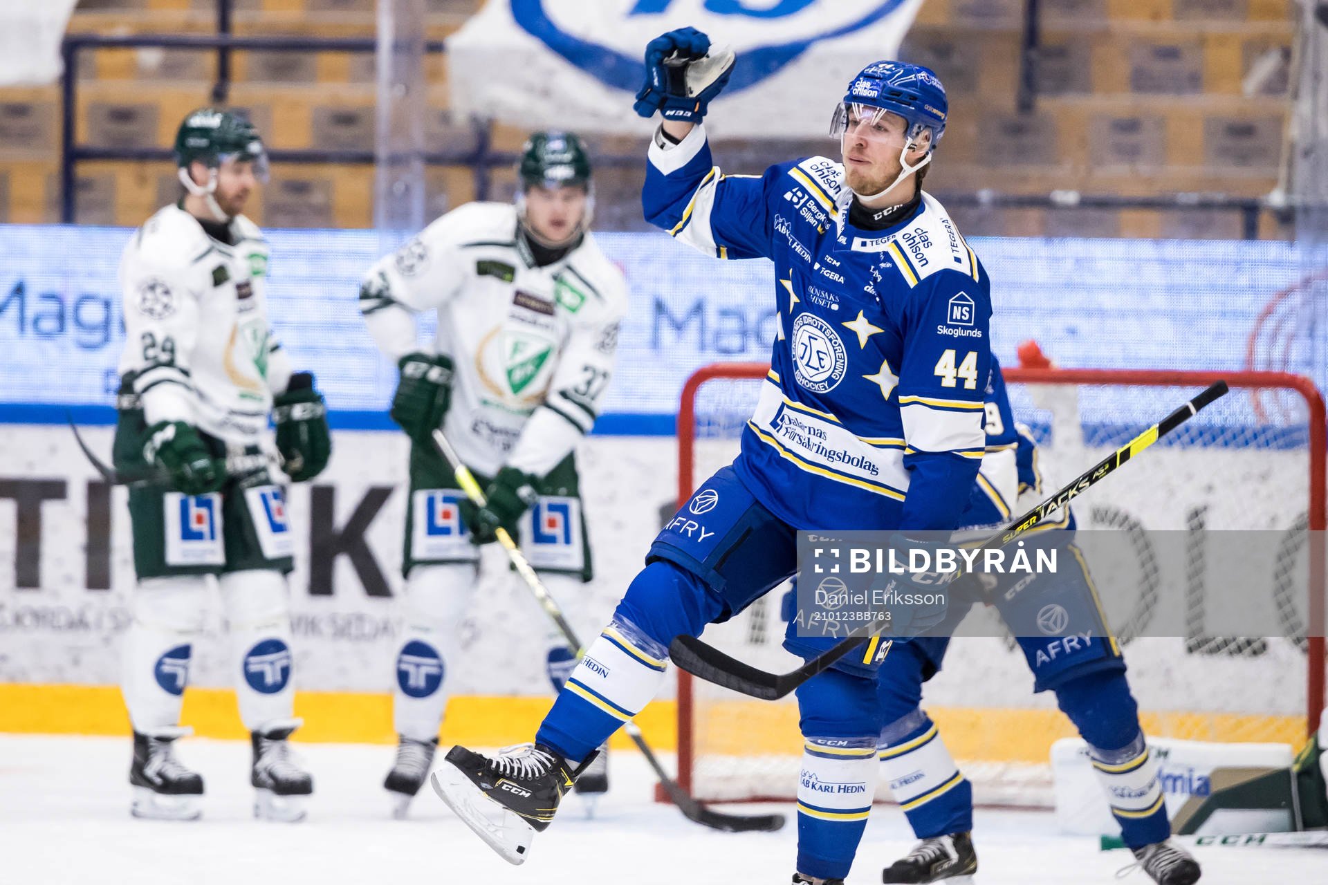 Leksands Carter Ashton jubel