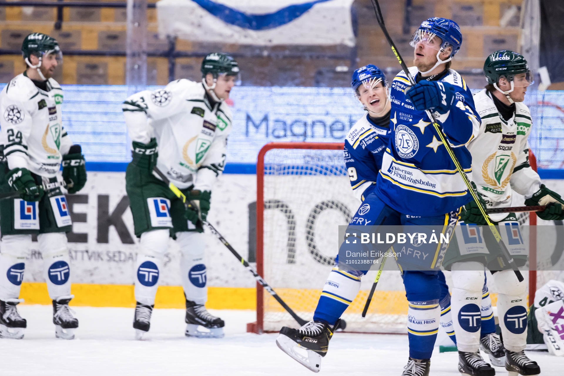 Leksands Carter Ashton jubel