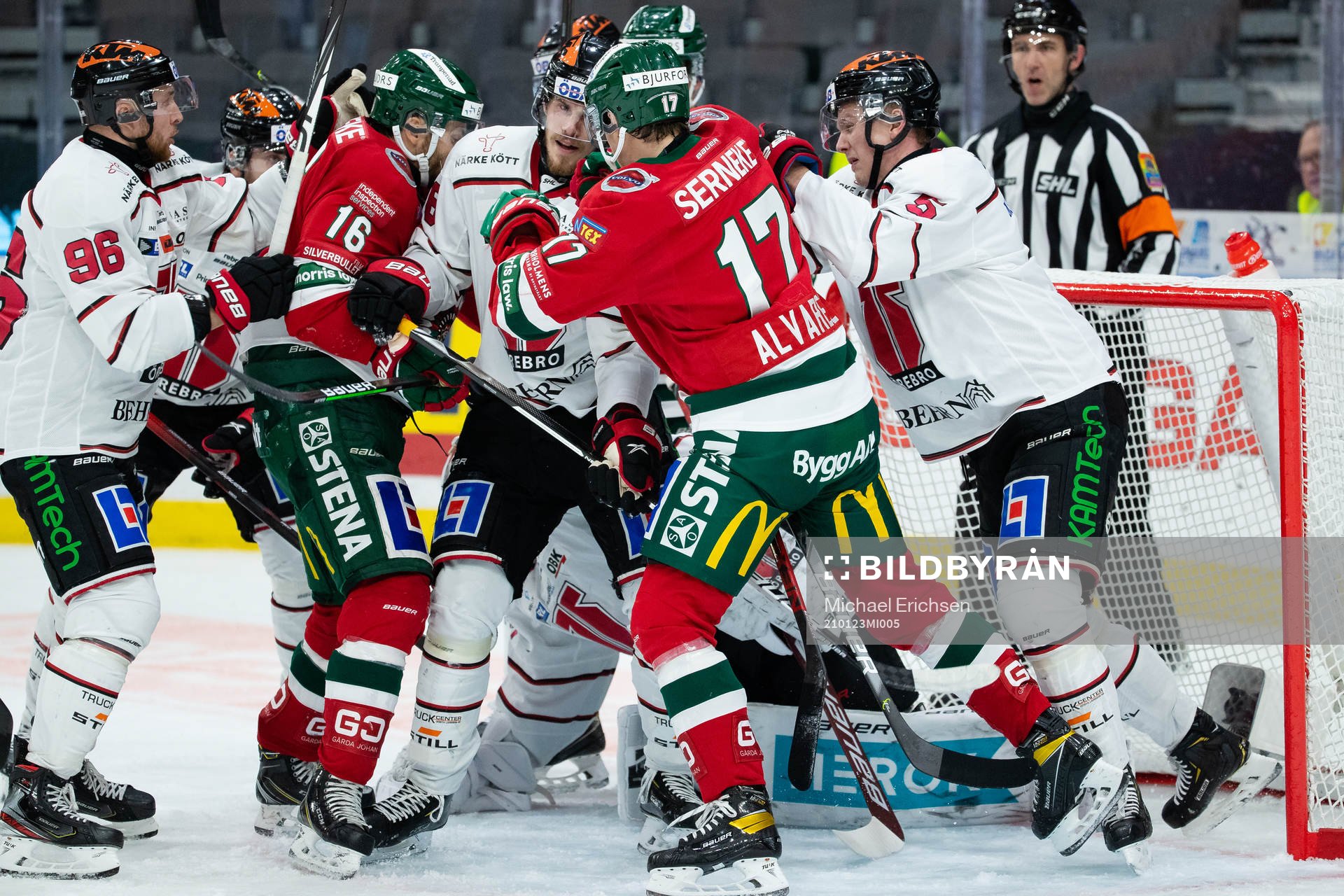 Stökigt vid Örebros mål