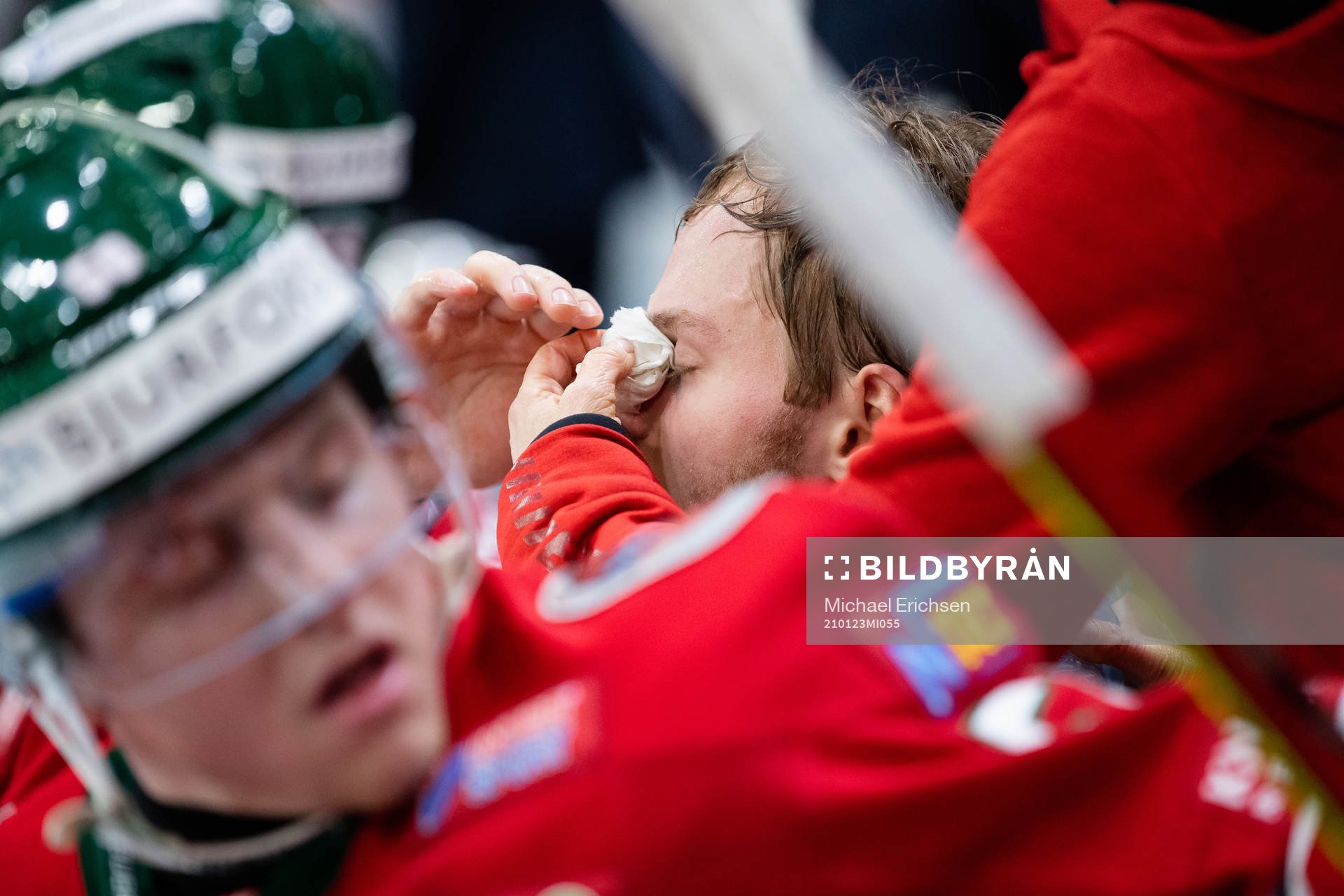 Frölundas Filip Johansson blir omplåstrad