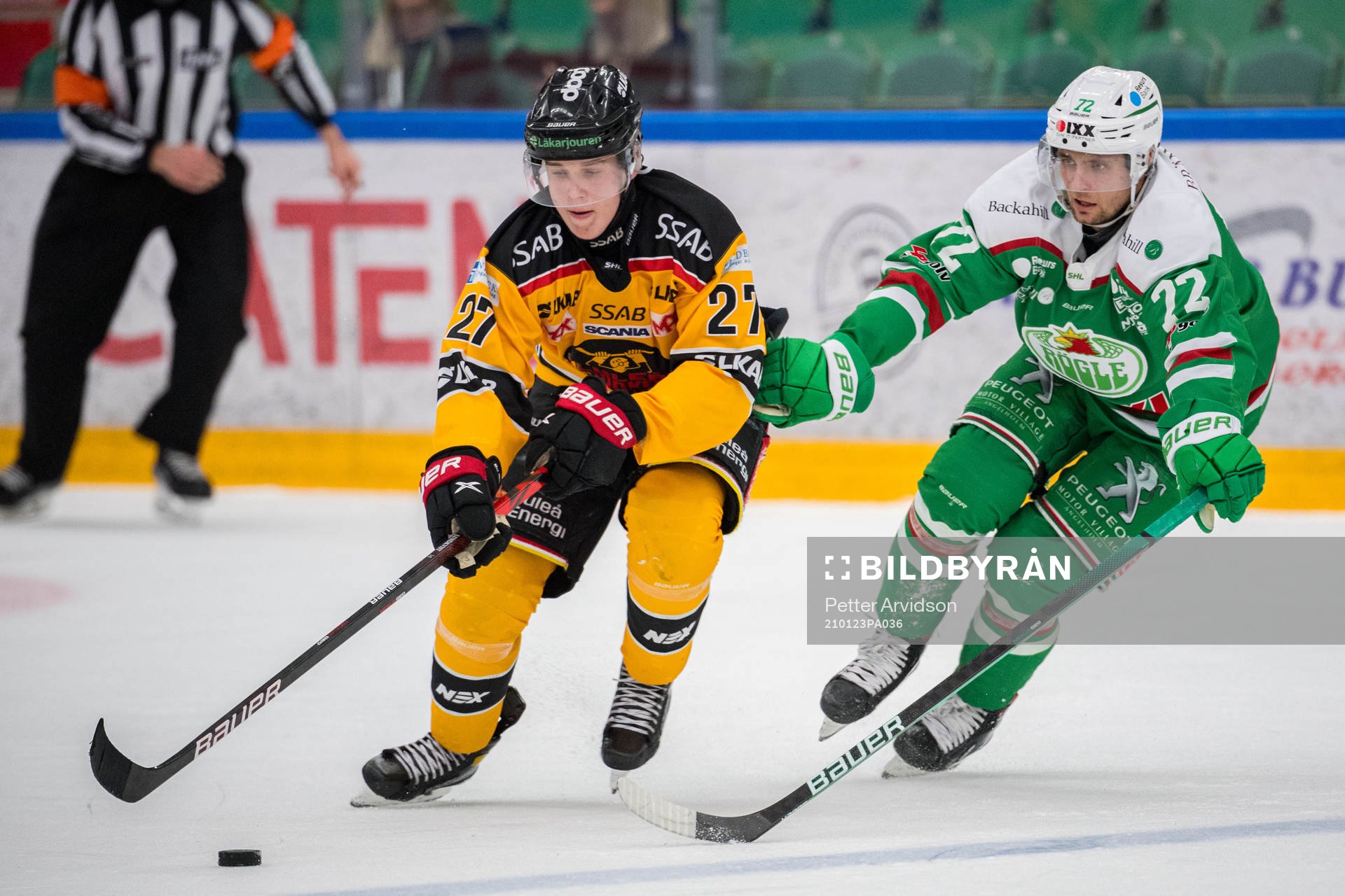 Luleås Nils Lundkvist och Rögles Daniel Zaar