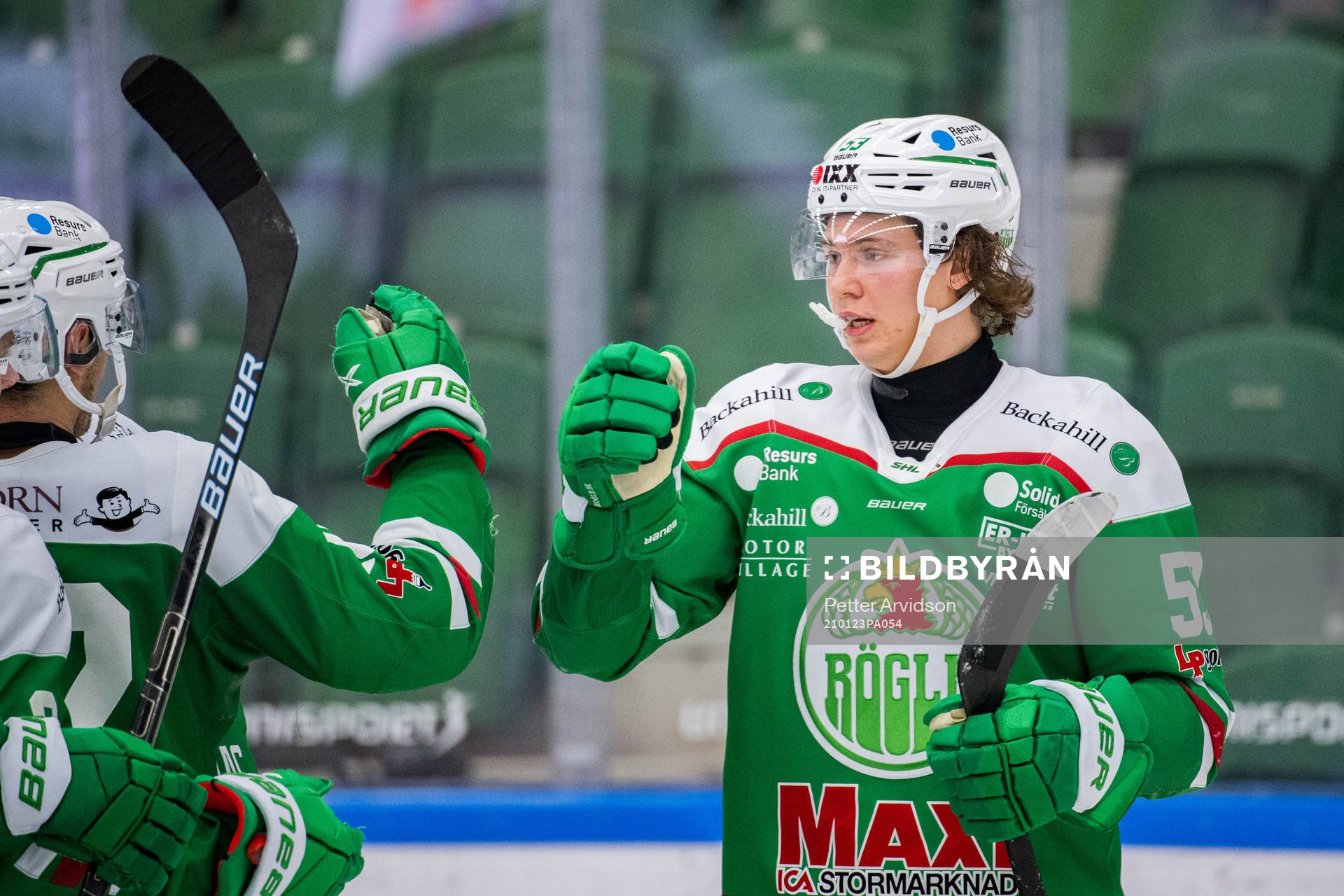 Rögles Moritz Seider jublar