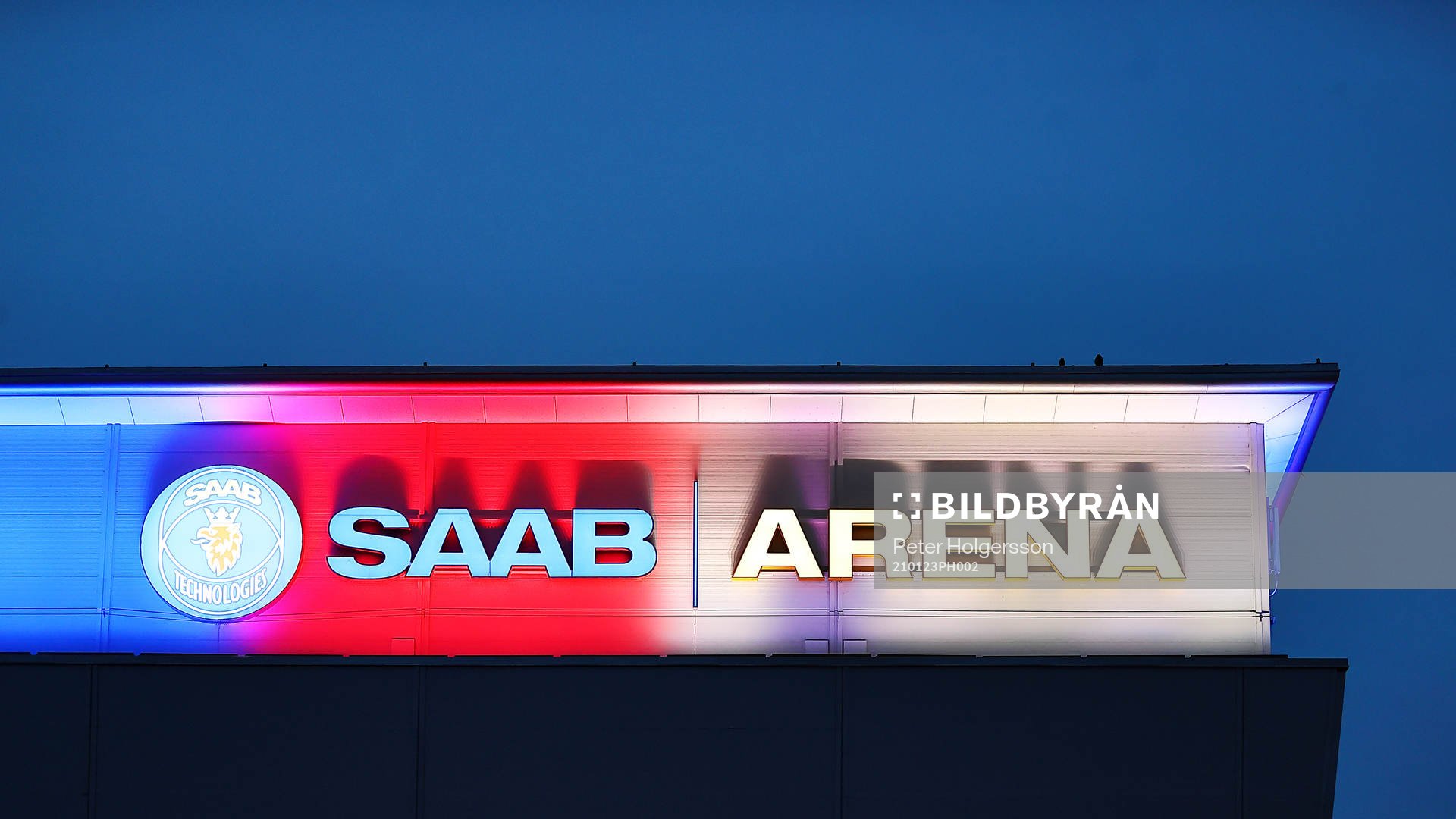 SAAB Arena före ishockeymatchen i SHL mellan Linköping