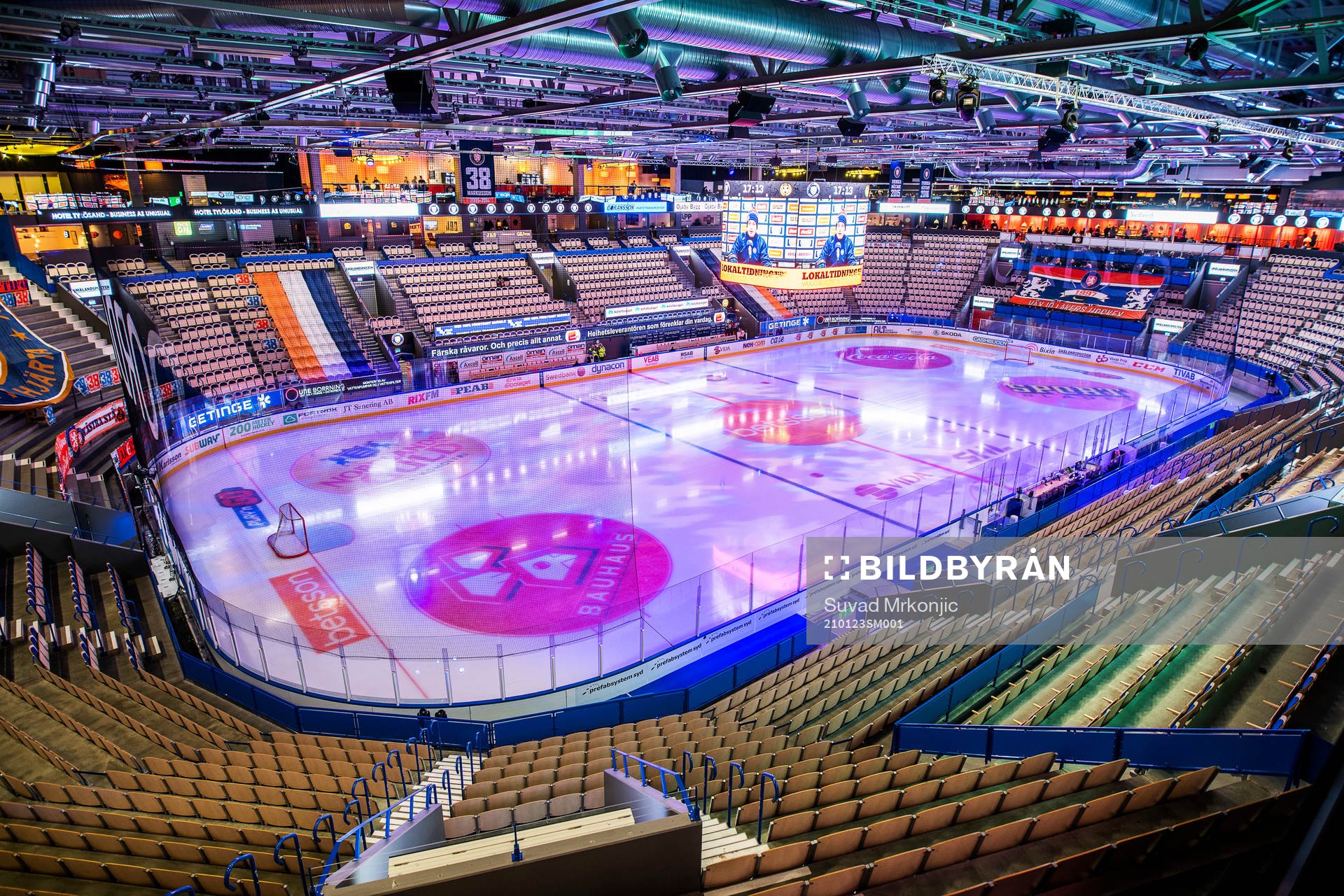 Interiör av Vida Arena