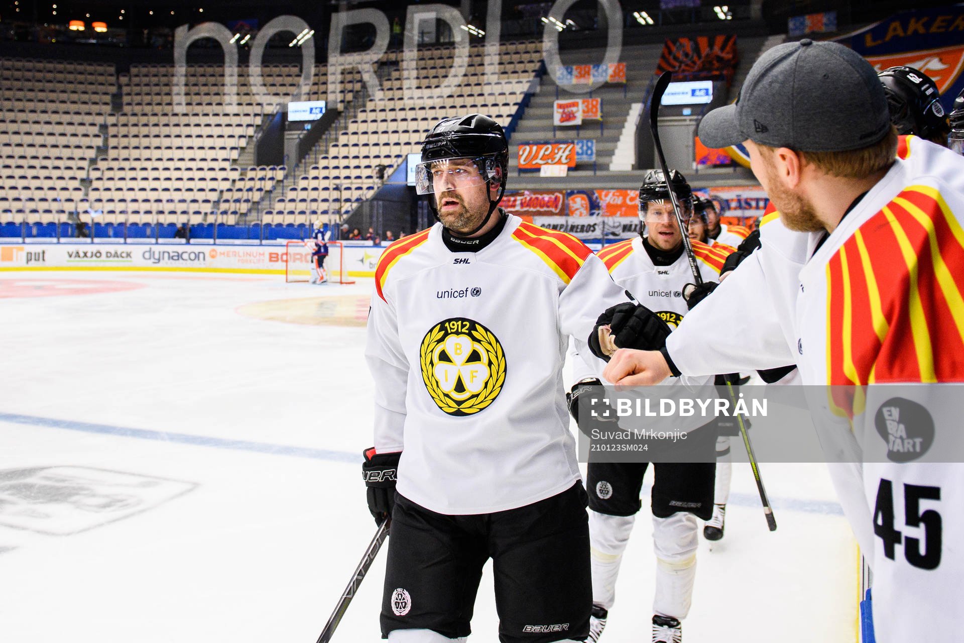 Brynäs Patrik Berglund jublar