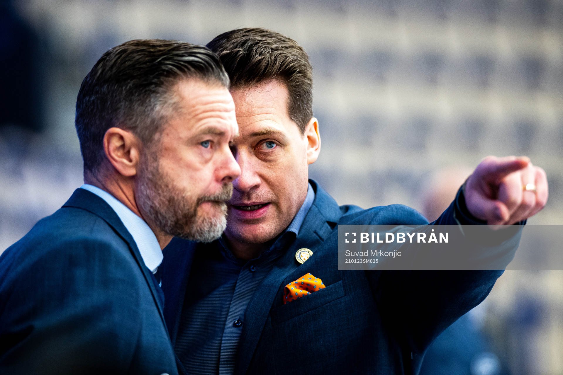 Växjös tränare Sam Hallam