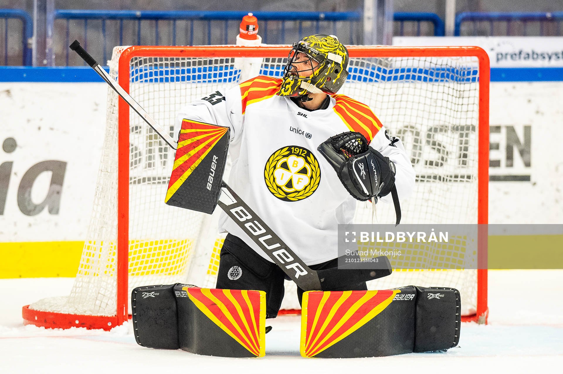 Brynäs målvakt Samuel Ersson