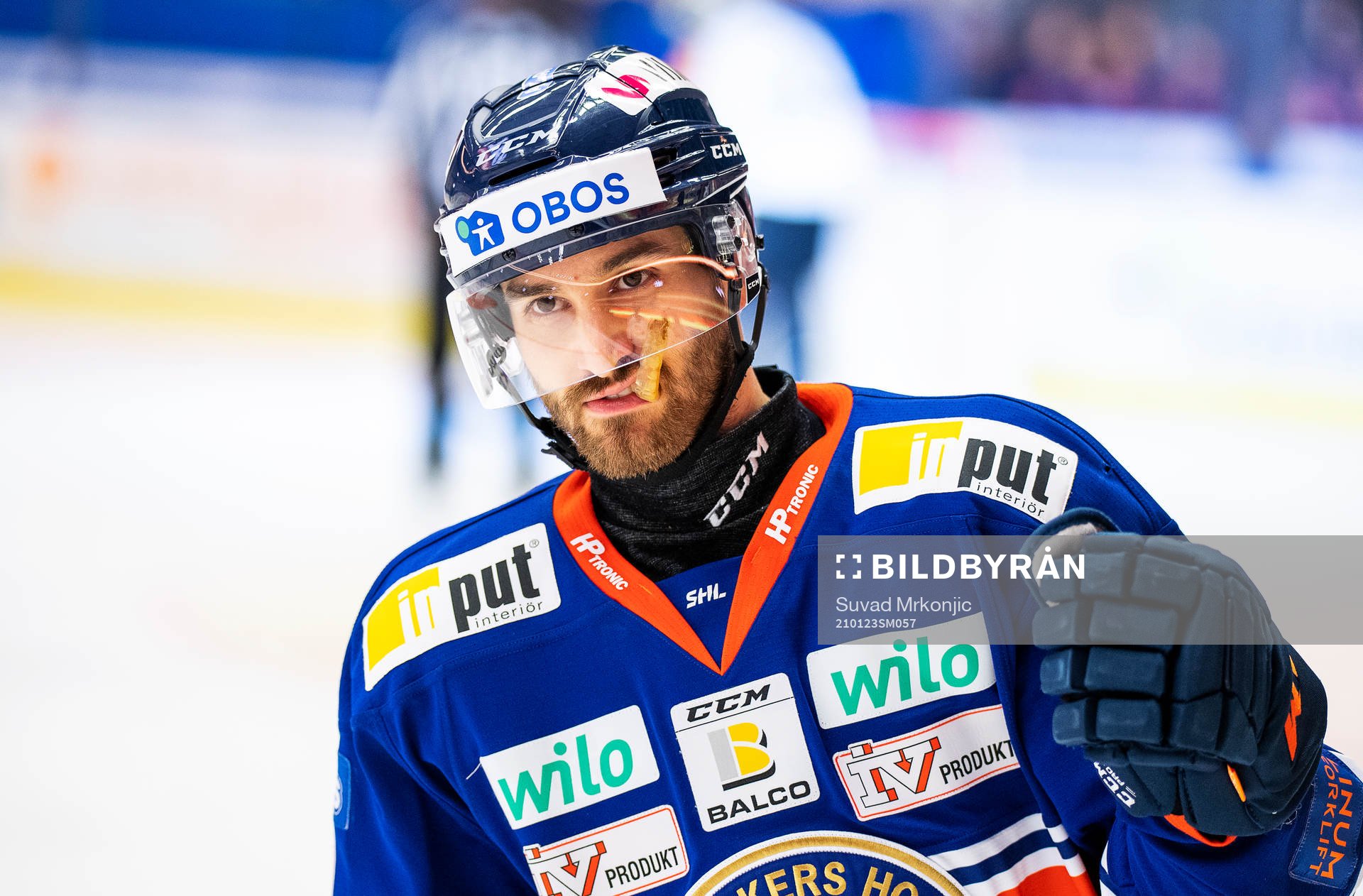 Växjös Andrew Calof jublar