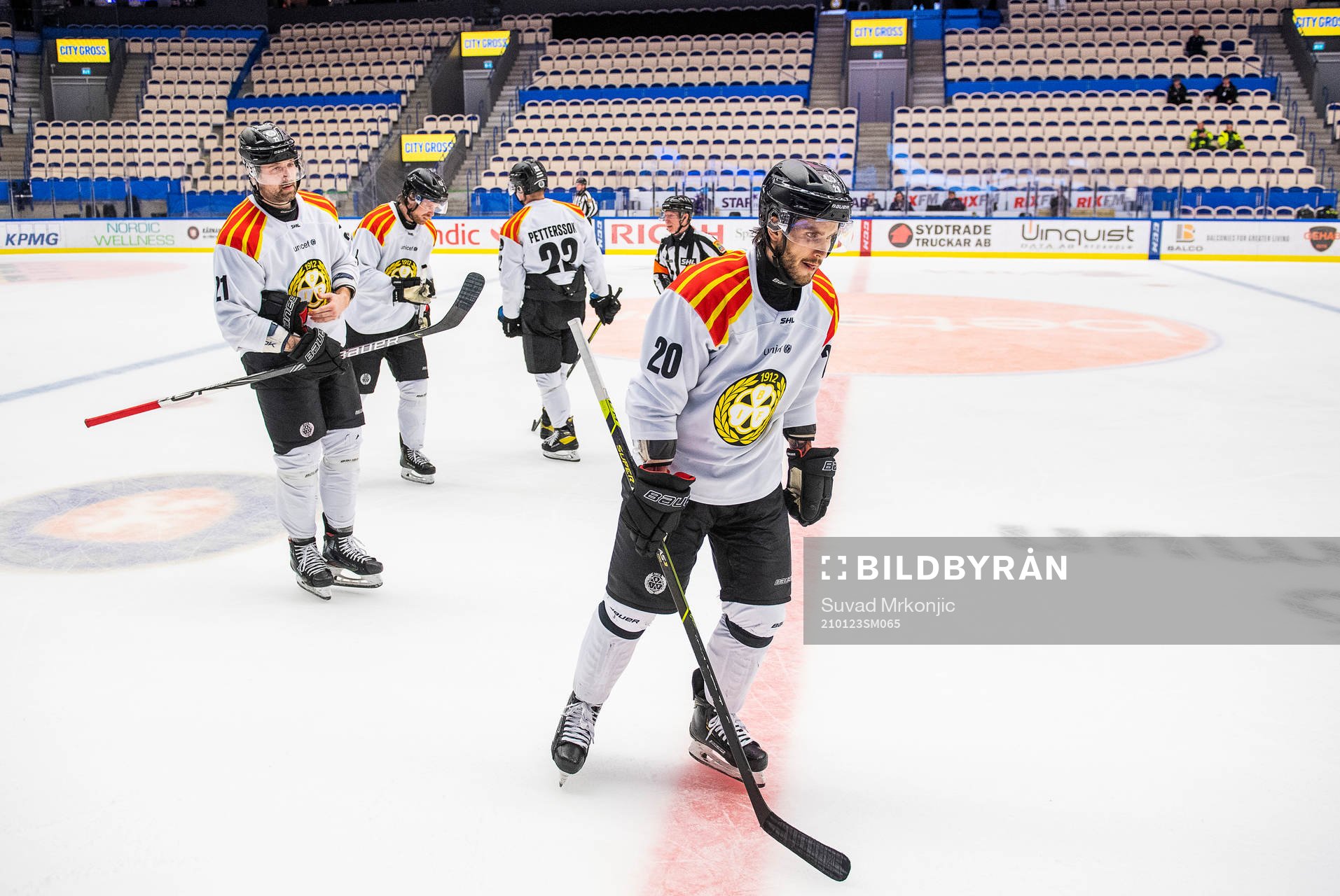 Brynäs Oula Palve och Patrik Berglund