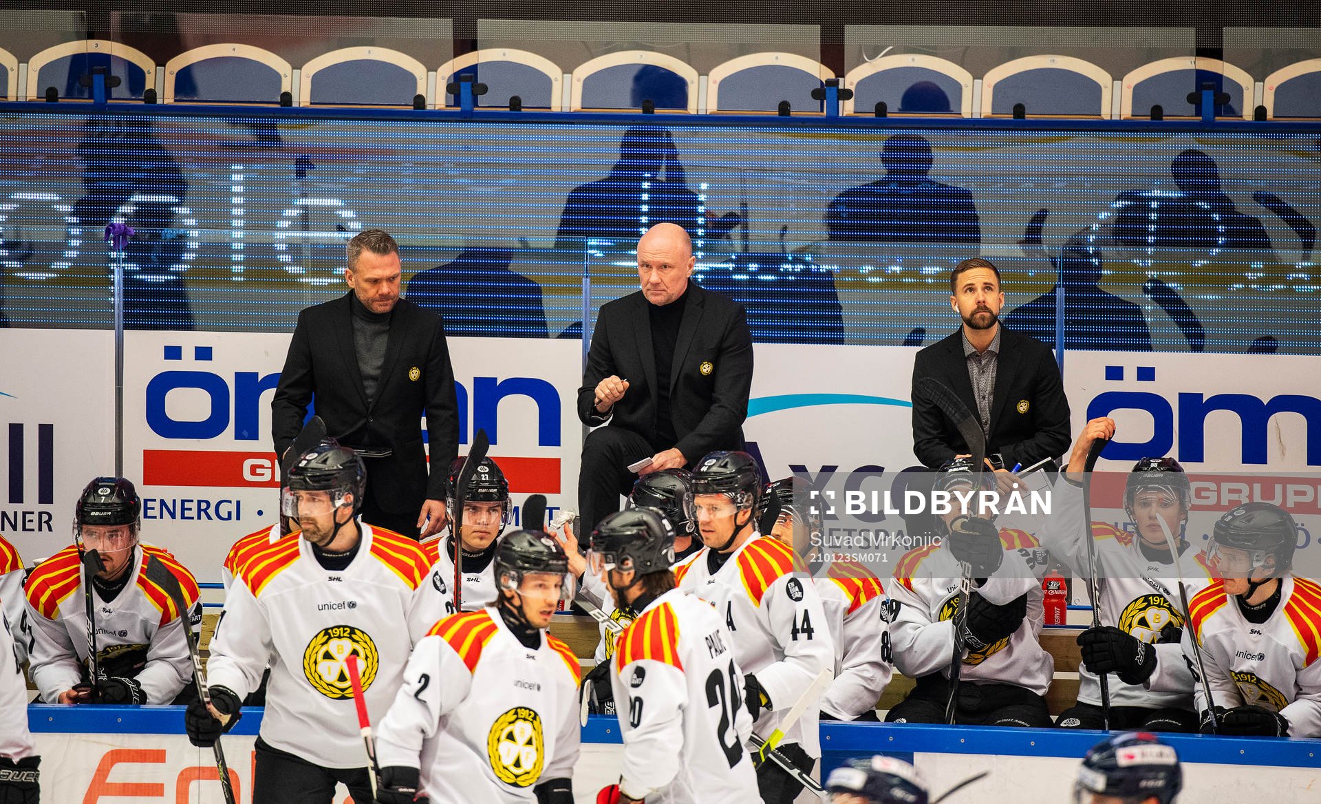 Brynäs tränare Peter Andersson