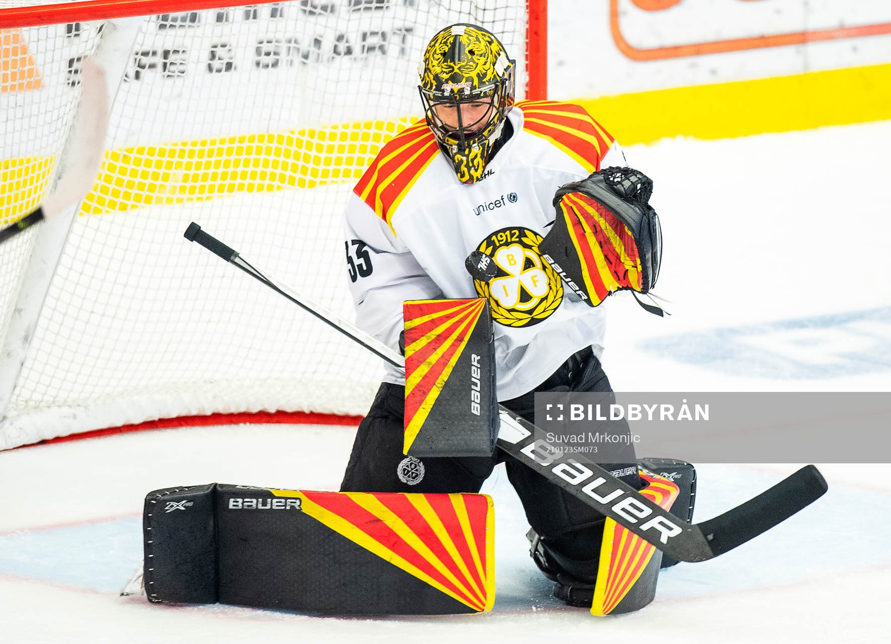 Brynäs målvakt Samuel Ersson