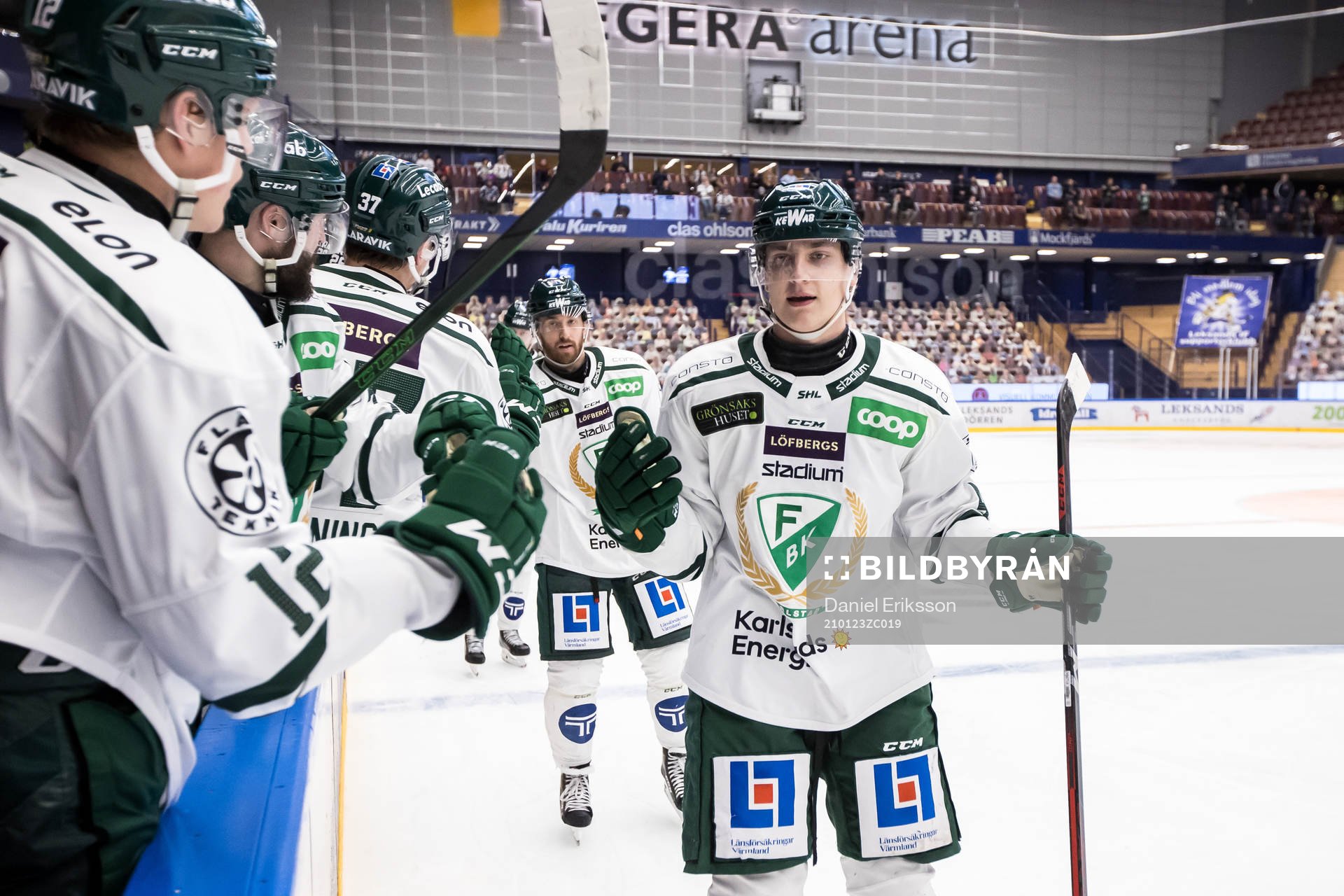 Färjestads Jacob Peterson jubel