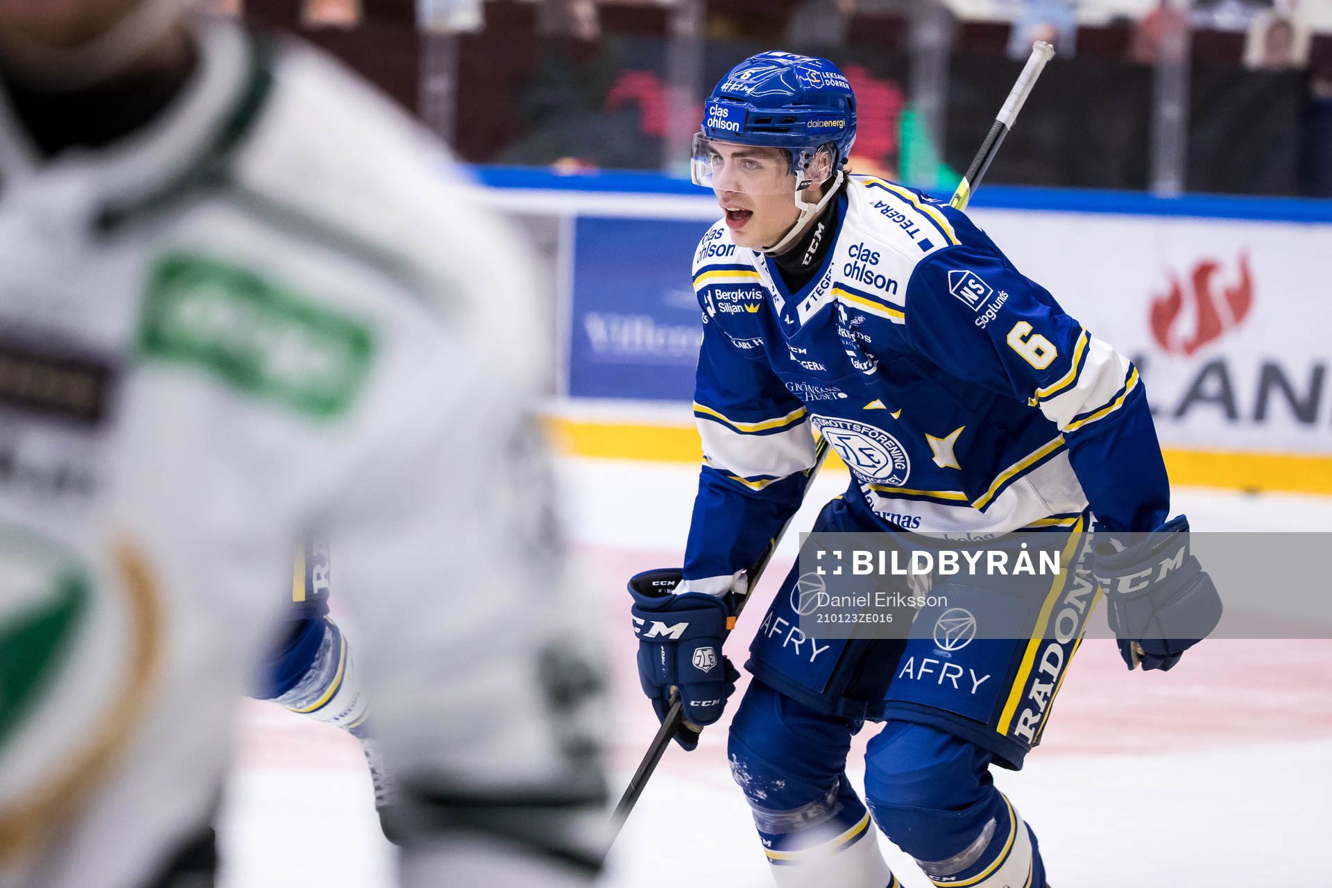 Leksands Alexander Lundqvist jubel